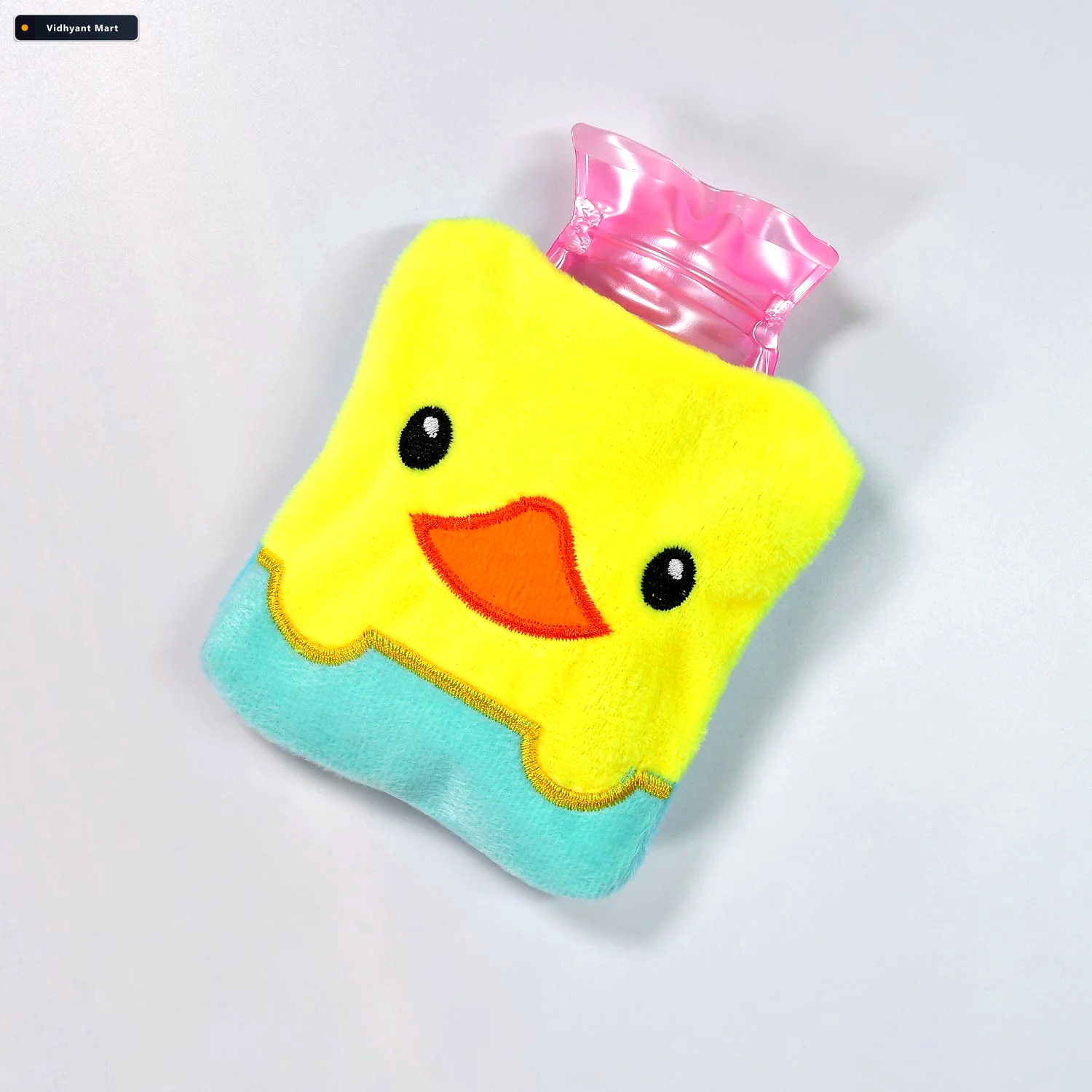 Vidhyant Mart Small Hot Water Bag Yellow Duck Design For Pain Re 3