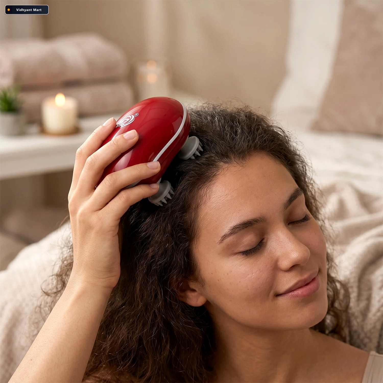Vidhyant Mart Smart Electric Scalp Massager Portable Stress Reli 3