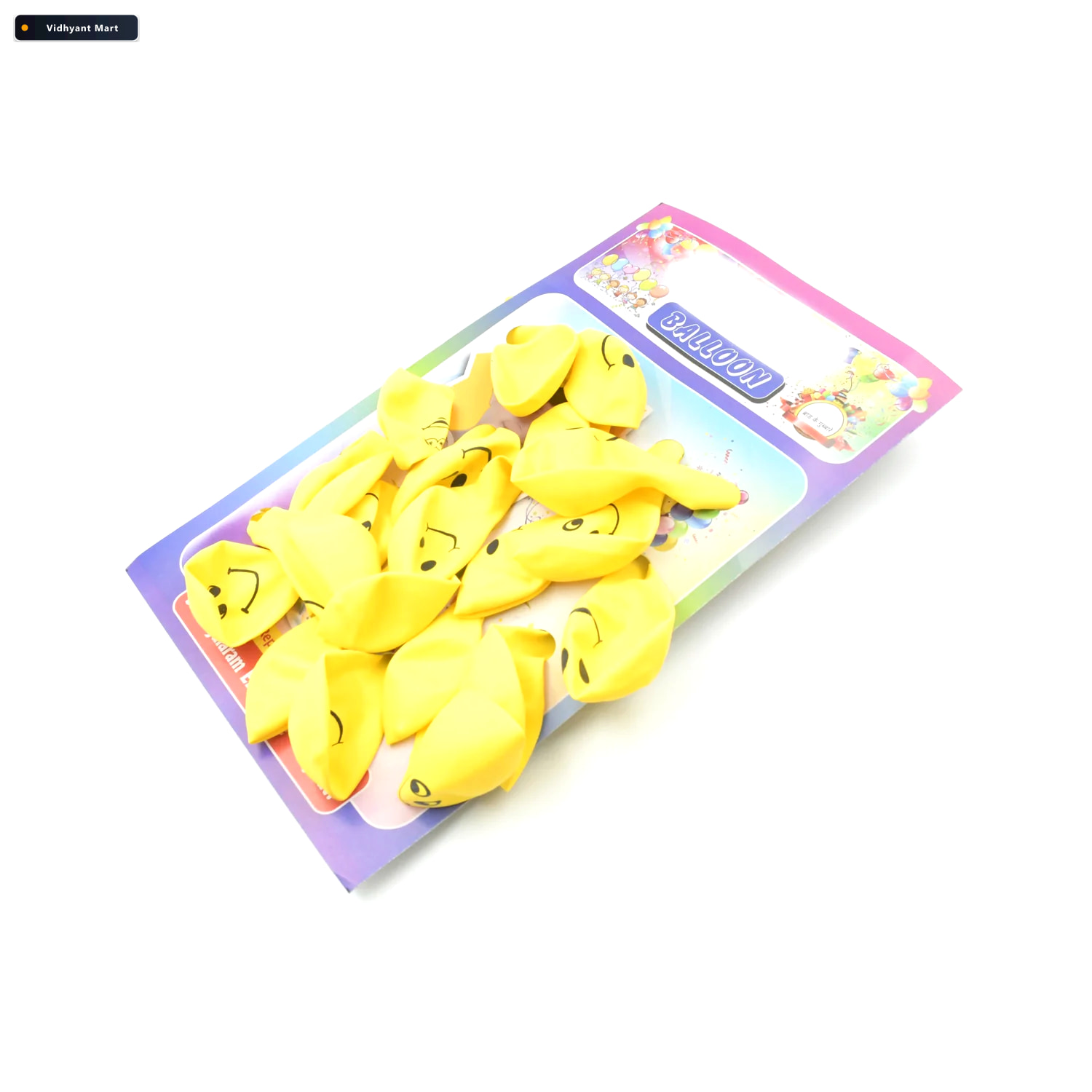 Vidhyant Mart Smiley Balloons 20 Pcs Latex For Birthday Parties 3