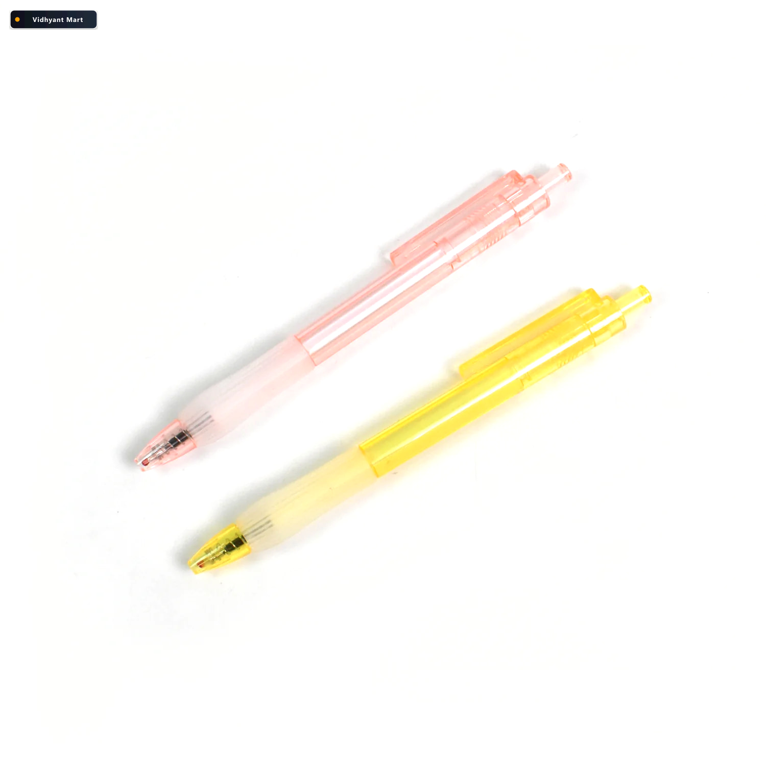 Vidhyant Mart Smooth Writing Ball Pen Black Ink Fine Tip 2 Pc Cu 3