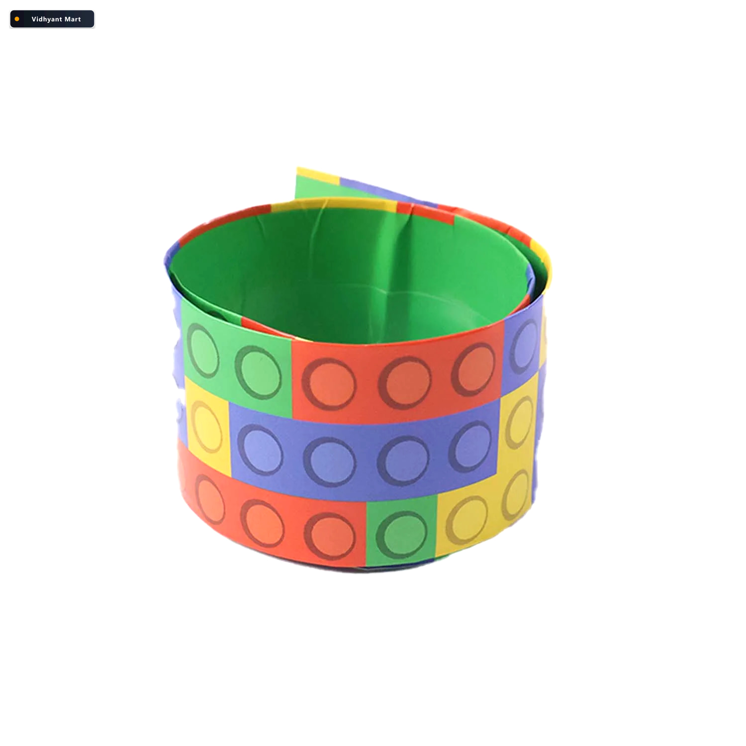 Vidhyant Mart Snap Slap Bracelet Colorful Fun Wrist Toy For Kids 4