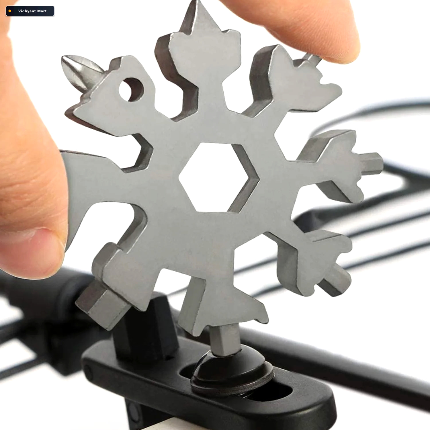 Vidhyant Mart Snowflake Multi Tool 18 In 1 Stainless Steel Porta 1