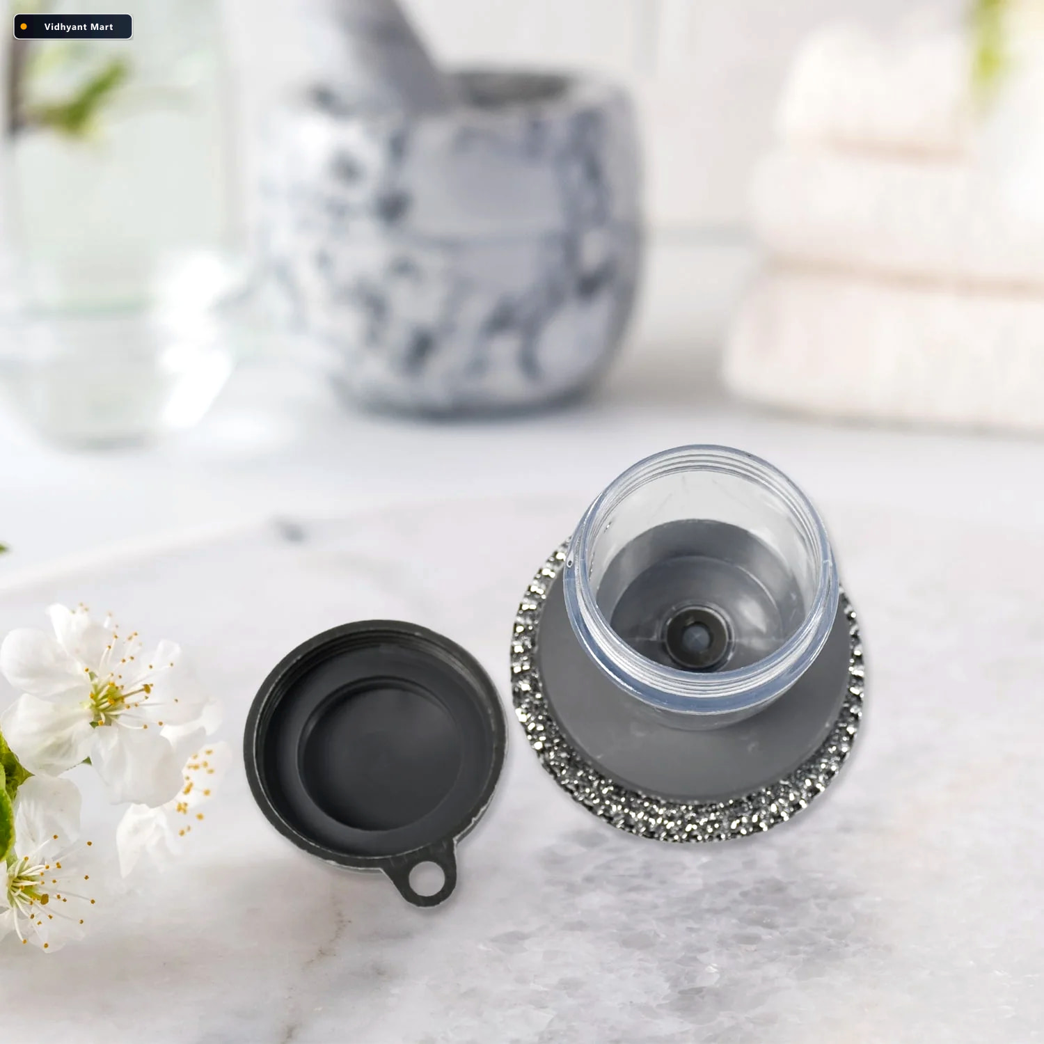 Vidhyant Mart Soap Dispensing Dish Brush Easy Kitchen Cleaning V 3