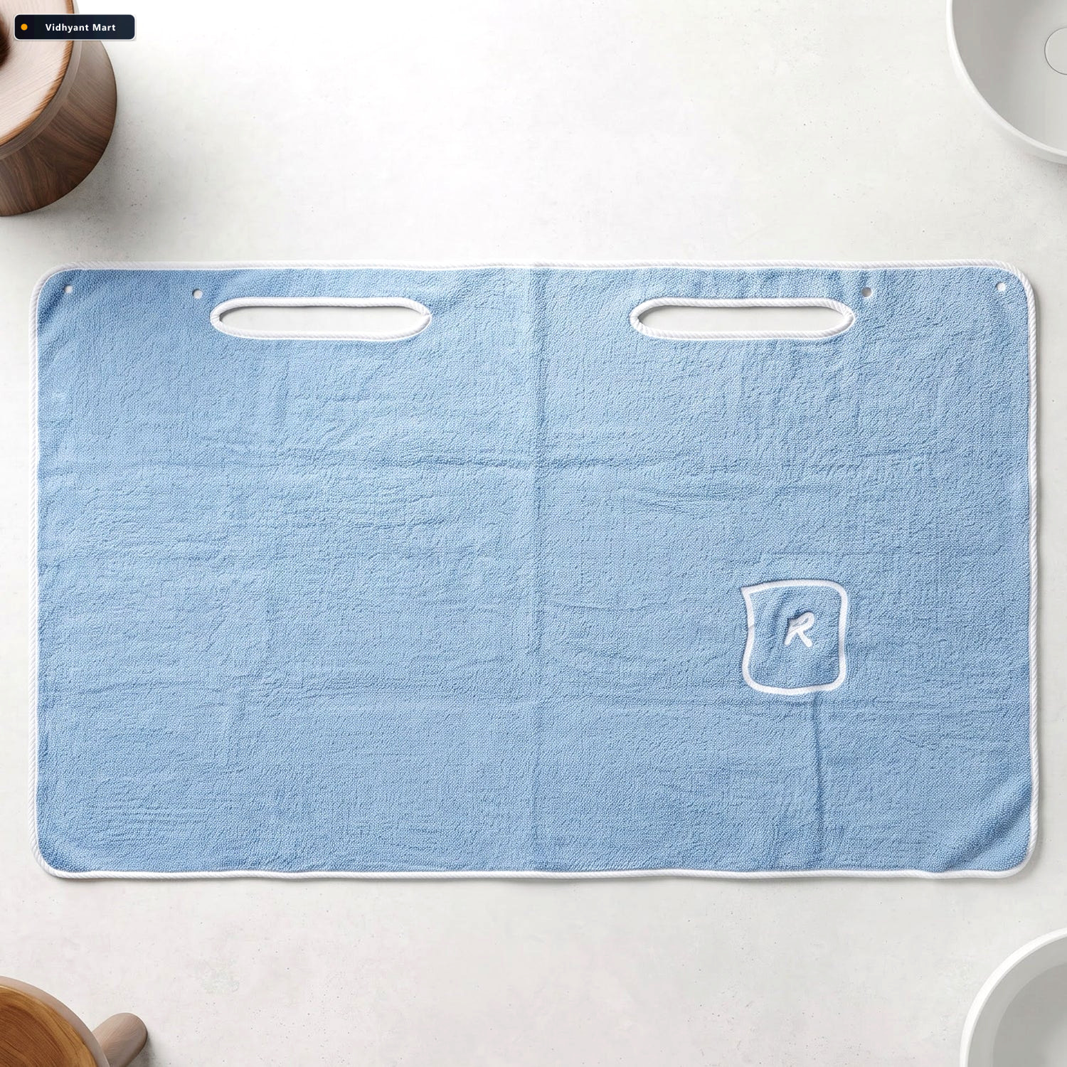Vidhyant Mart Soft Absorbent Cotton Bath Towel With Wearable Wra 3