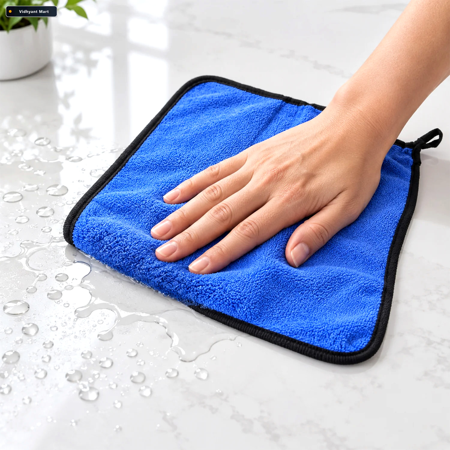 Vidhyant Mart Soft Absorbent Reusable Cleaning Cloth Towel For K 3
