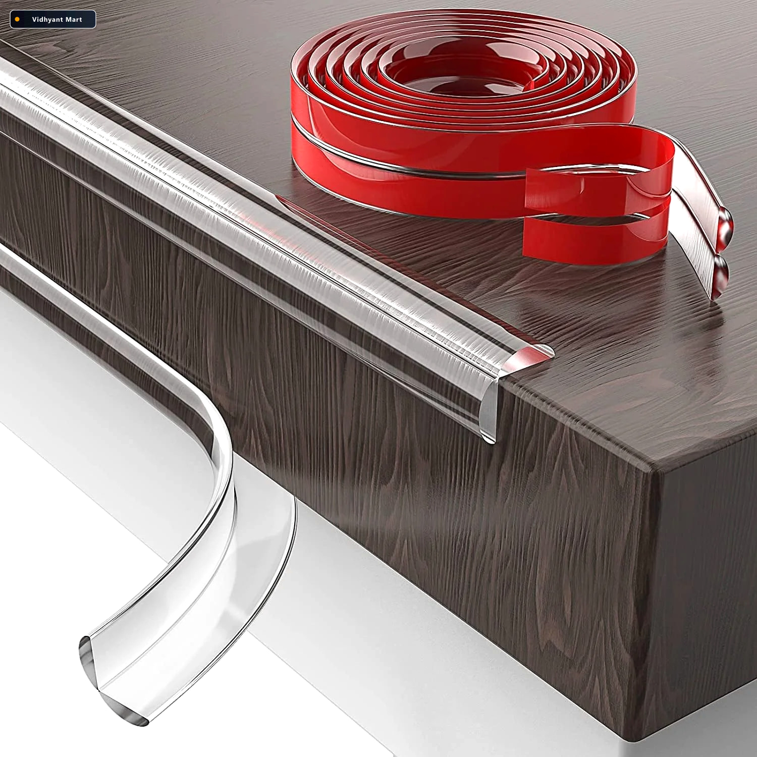 Vidhyant Mart Soft Adhesive Edge Protector 3 Meter Safety Guard 2