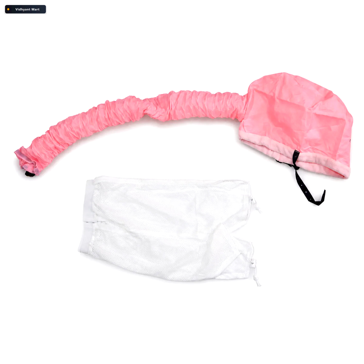 Vidhyant Mart Soft Bonnet Hair Dryer Attachment Hands Free Styli 3