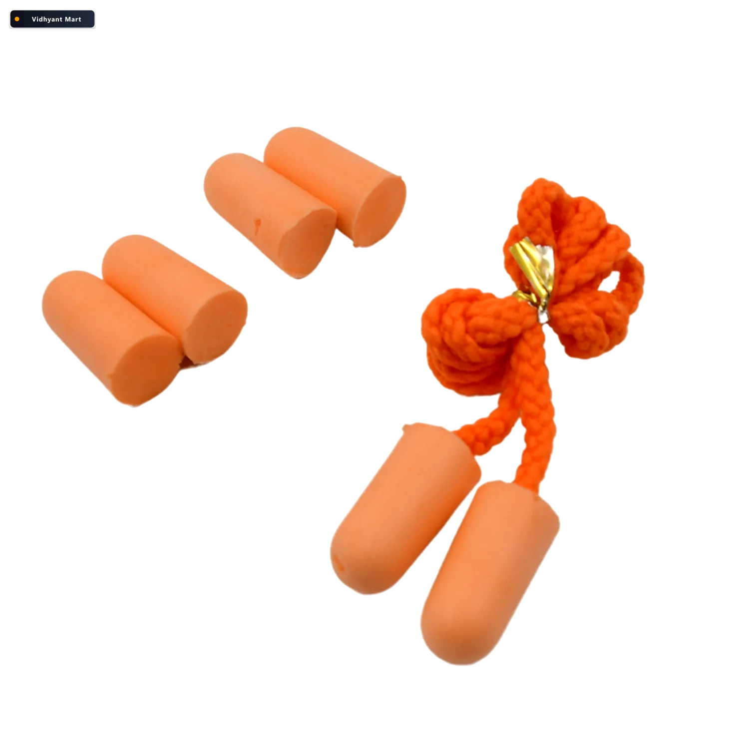 Vidhyant Mart Soft Foam Earplugs Noise Cancelling For Sleep Xcel 4