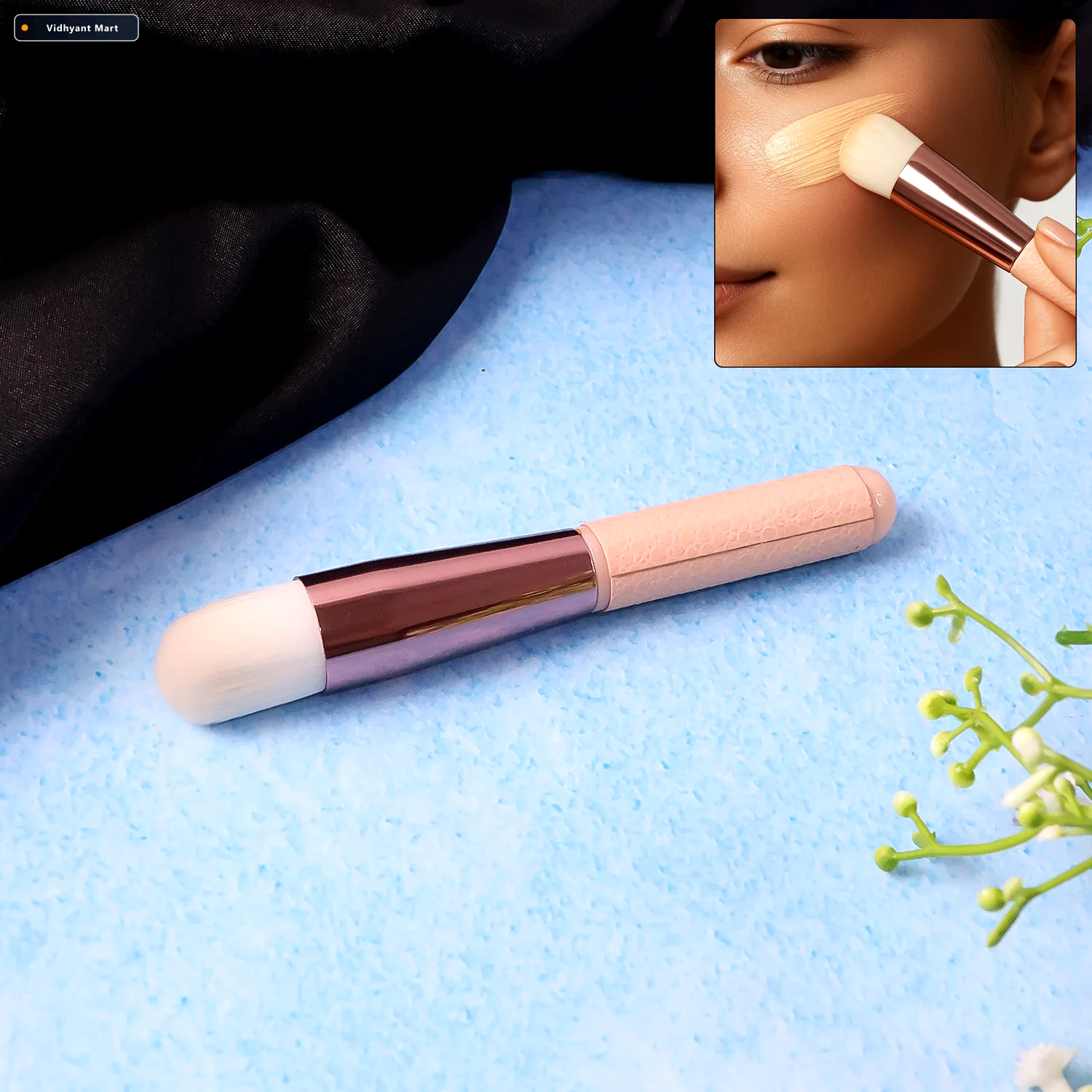 Vidhyant Mart Soft Makeup Brush For Flawless Face Blending Gentl 2