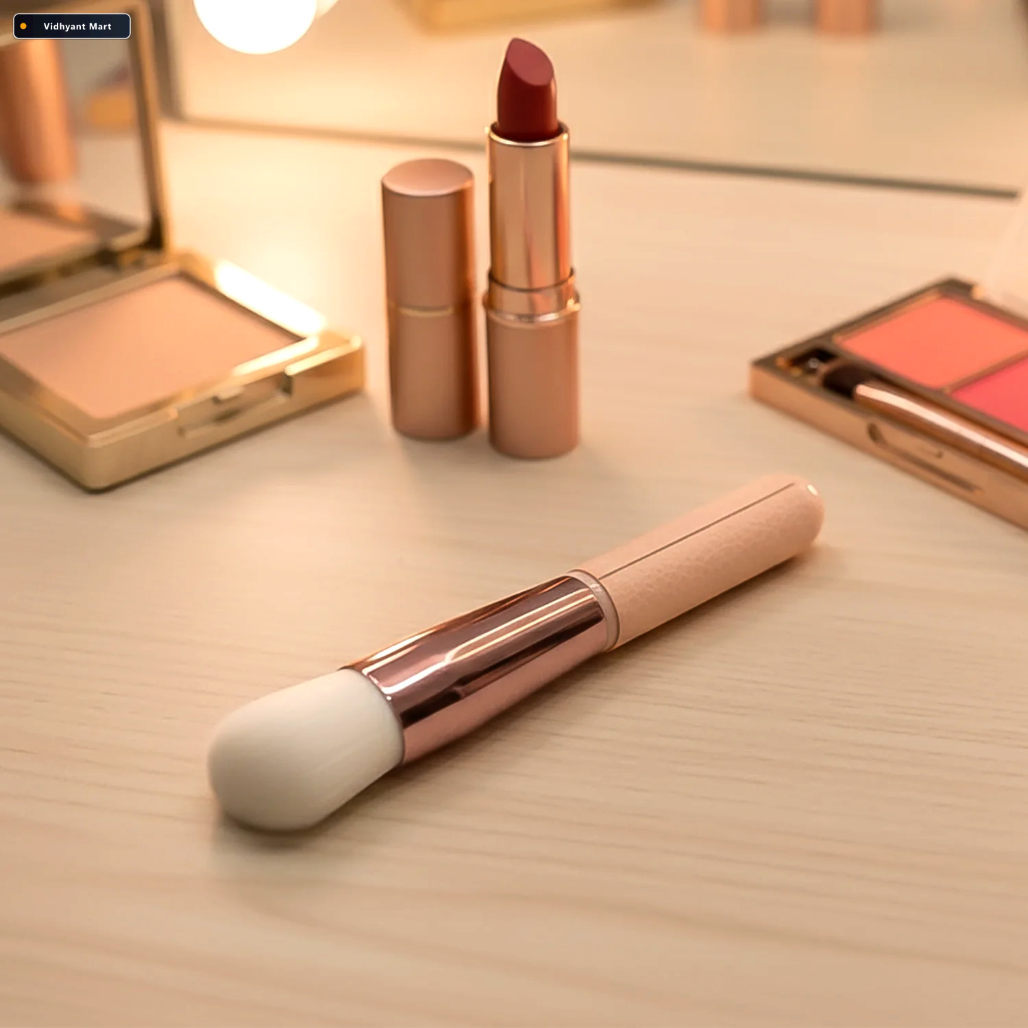 Vidhyant Mart Soft Makeup Brush For Flawless Face Blending Gentl 4