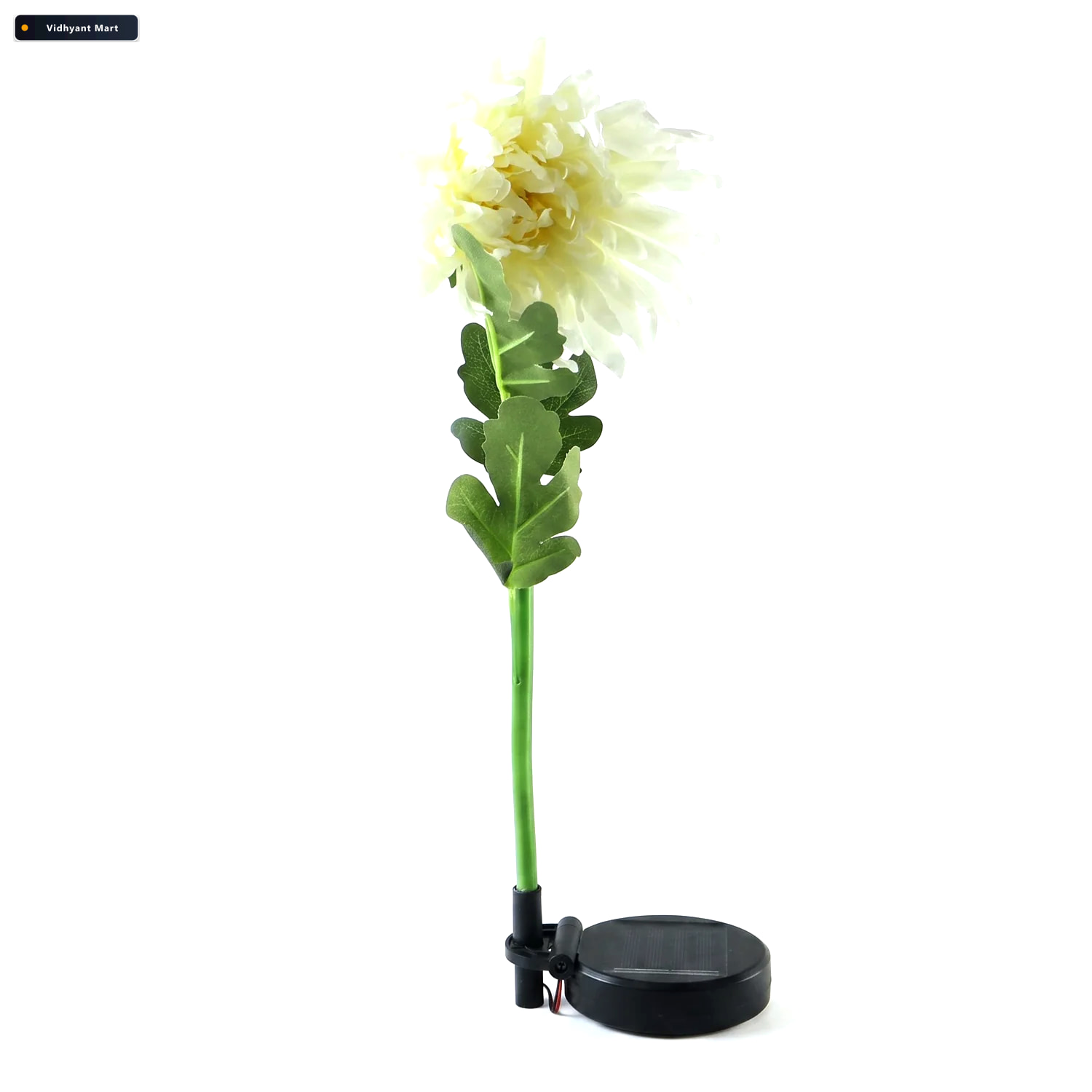 Vidhyant Mart Solar Garden Flower Led Stake Light For Pathway La 4