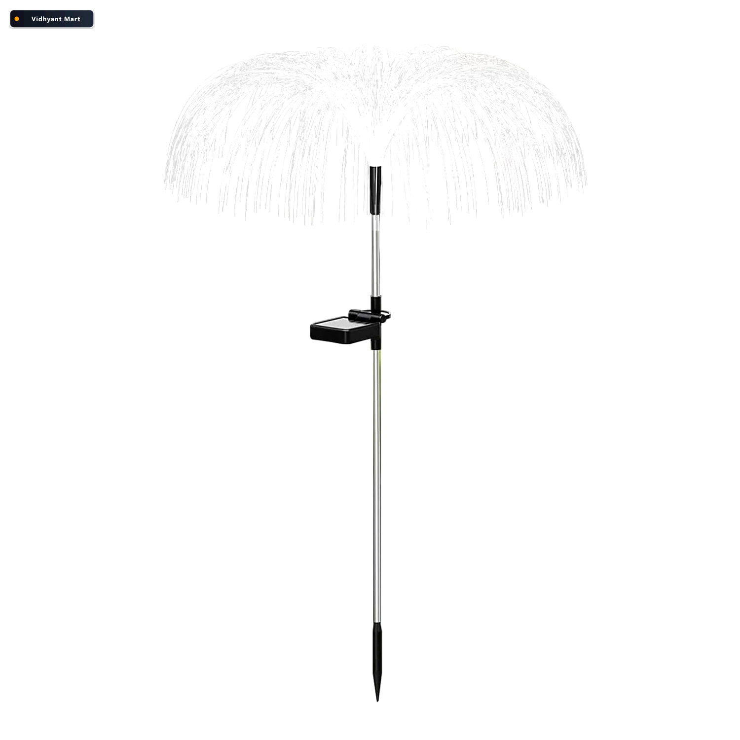 Vidhyant Mart Solar Garden Lights Waterproof 7 Color Changing Je 4