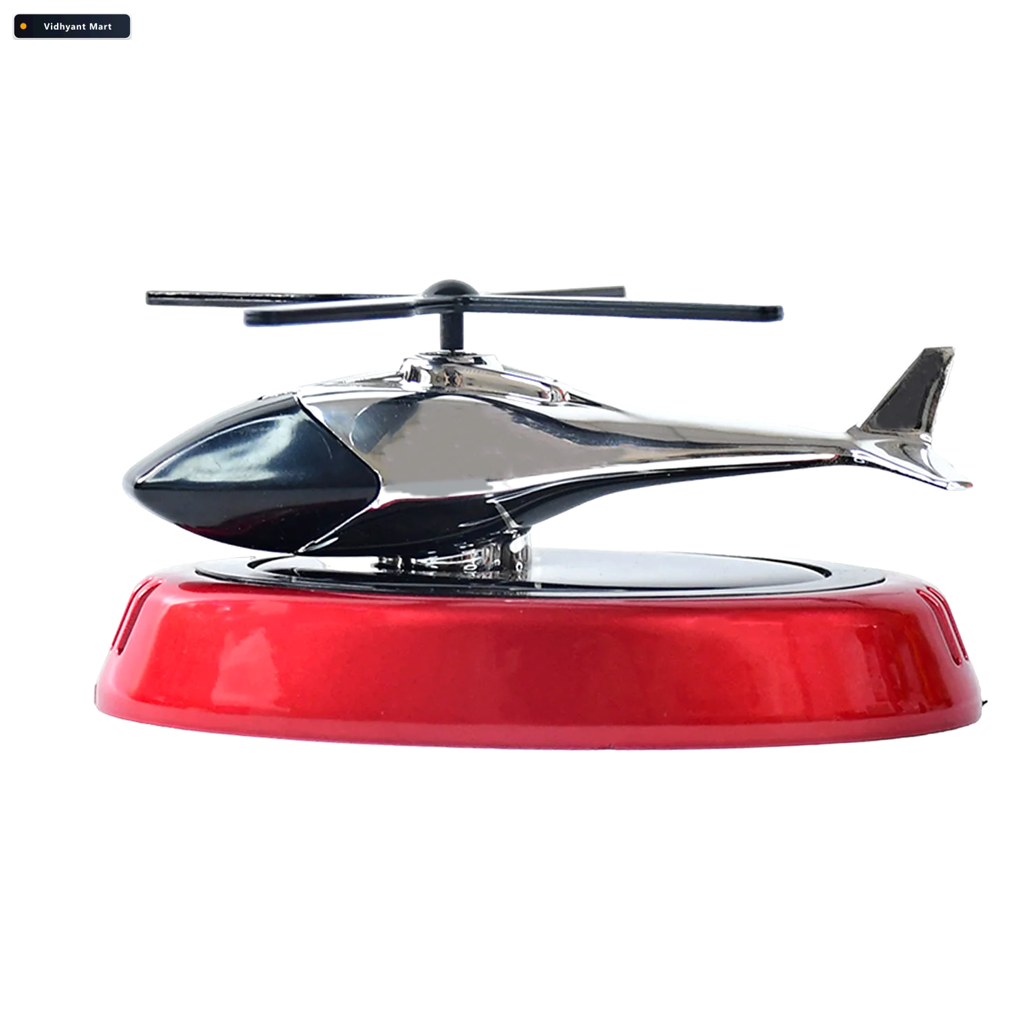 Vidhyant Mart Solar Helicopter Car Air Freshener Eco Friendly Ro 4