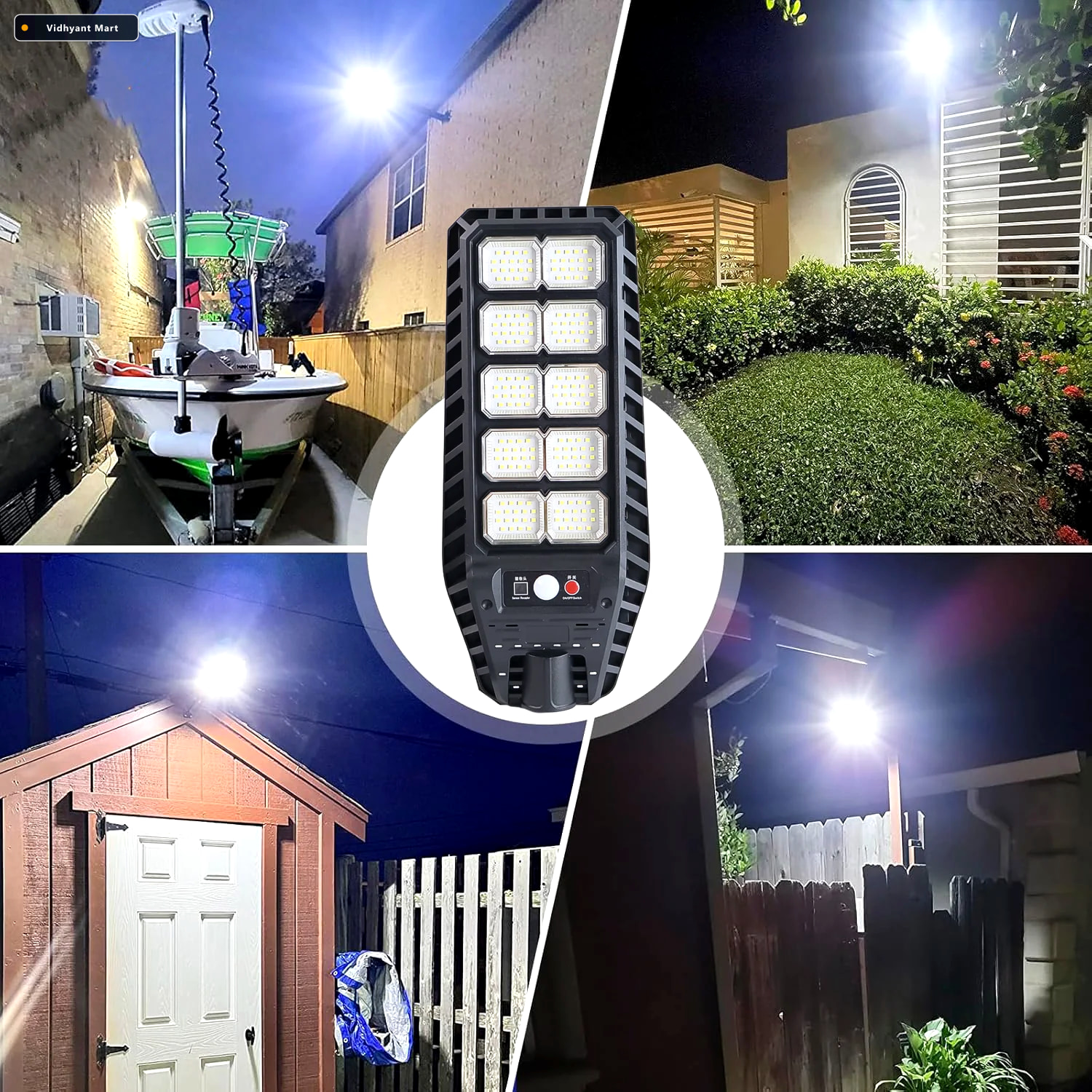 Vidhyant Mart Solar Led Street Light High Powered Motion Sensor 2