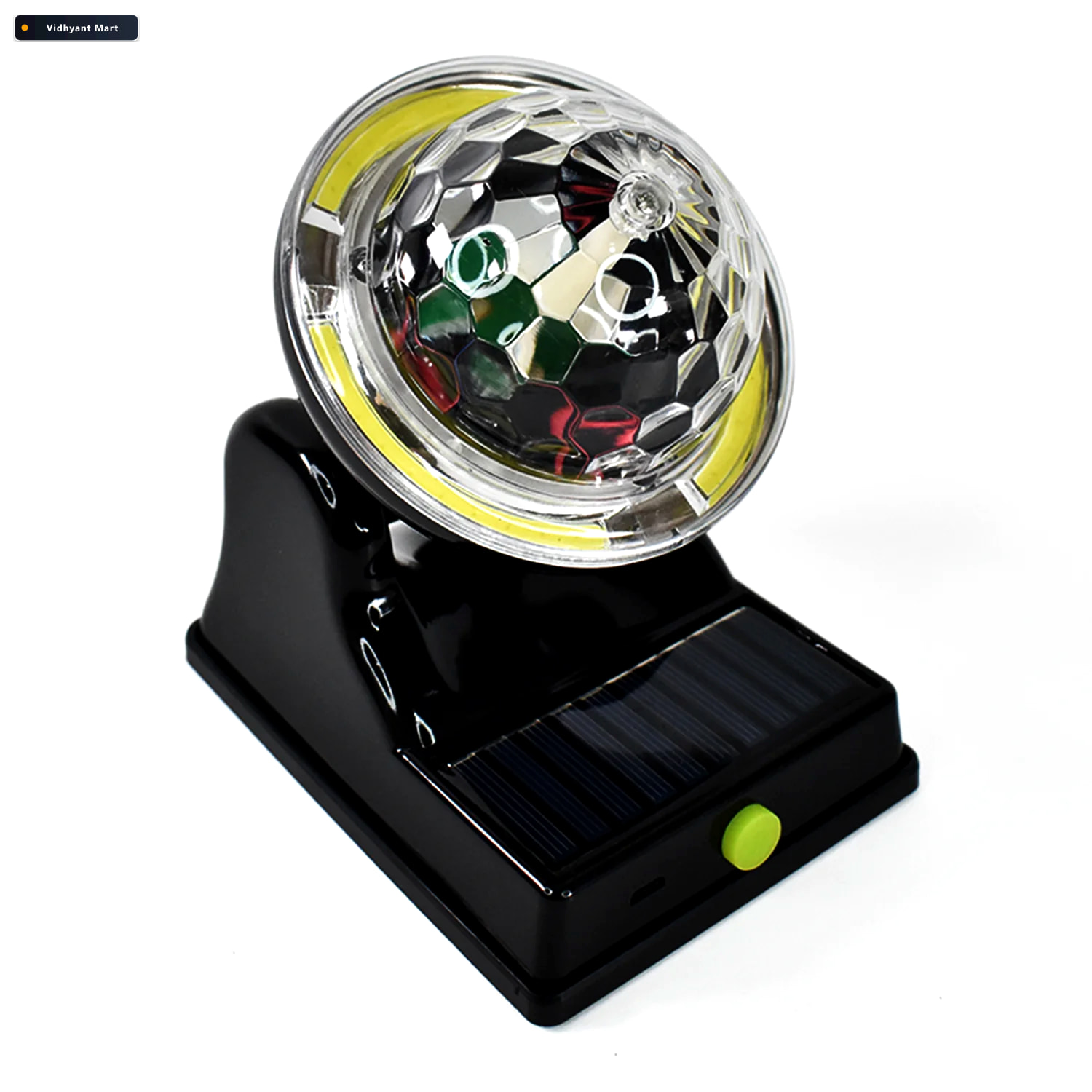 Vidhyant Mart Solar Party Disco Light Multifunctional 2 Modes Le 4