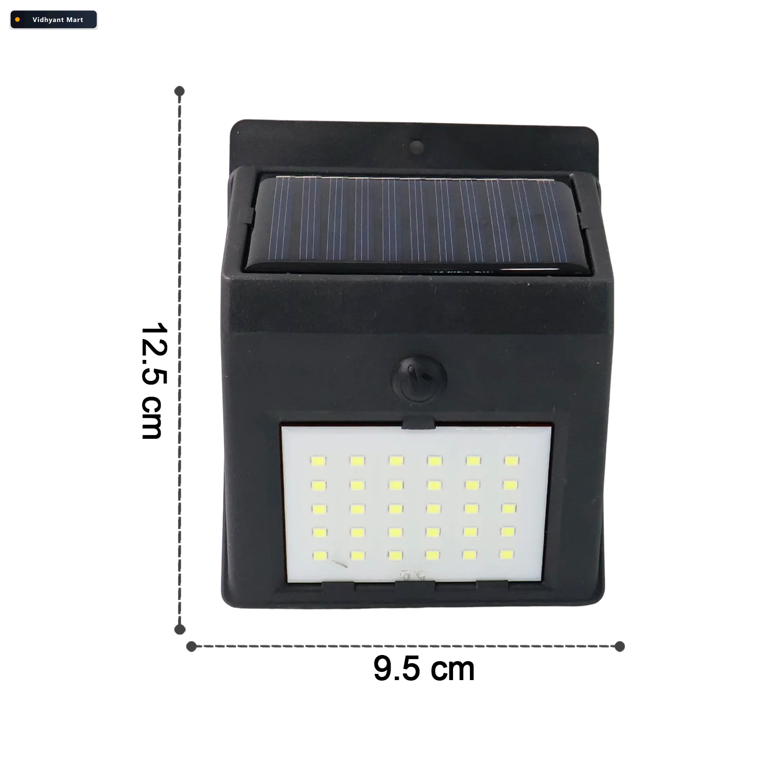 Vidhyant Mart Solar Powered Led Wall Light Motion Sensor Outdoor 3