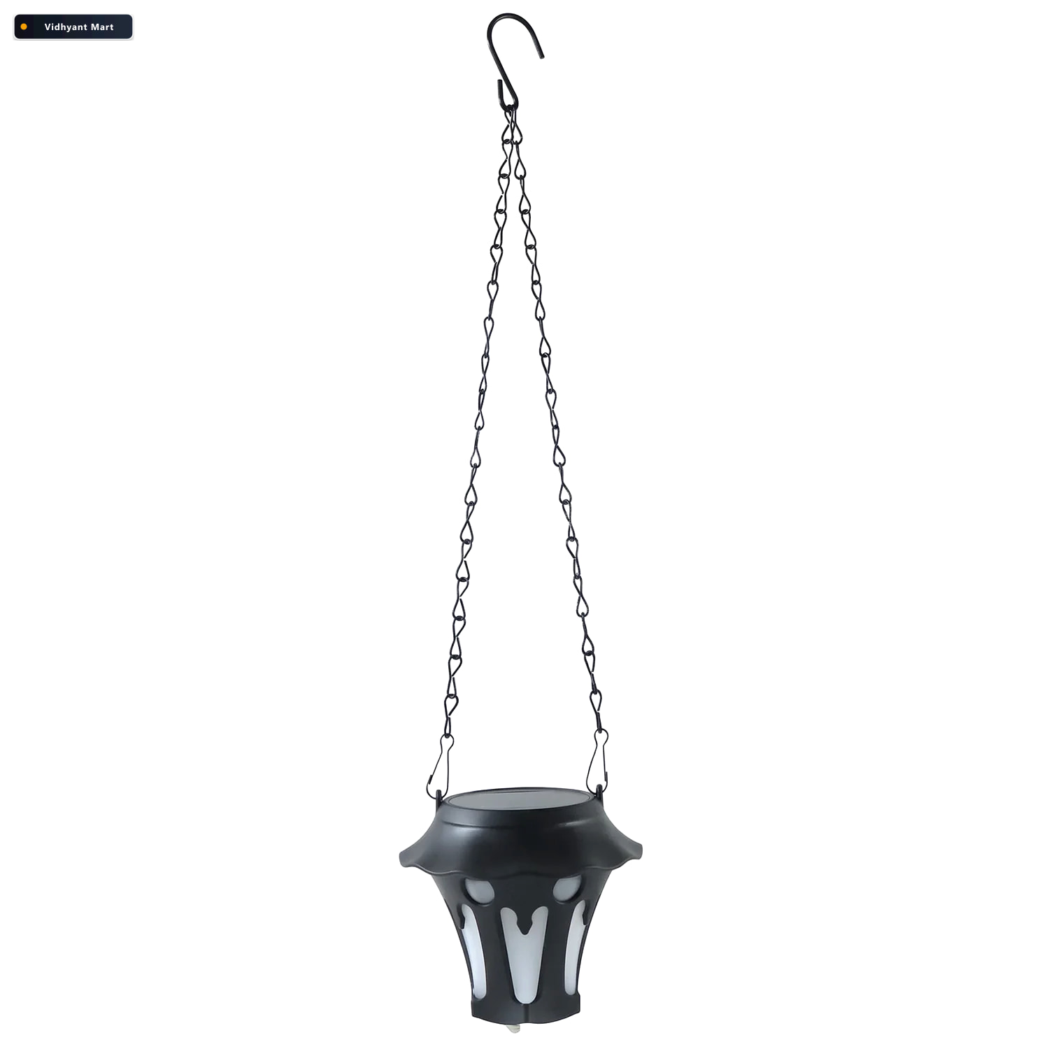 Vidhyant Mart Solar Powered Outdoor Hanging Lantern For Garden P 4
