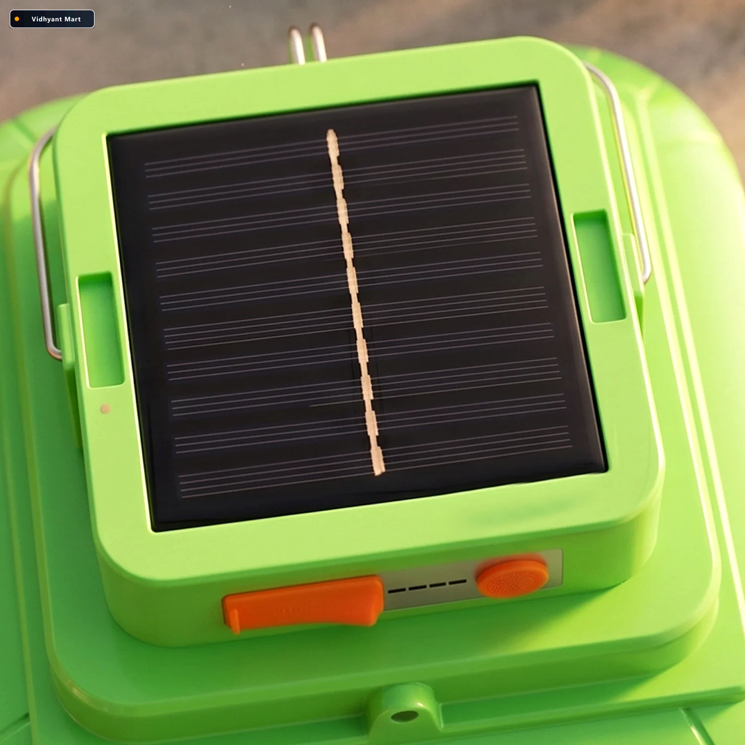 Vidhyant Mart Solar Rechargeable Led Flood Light Portable Outdoo 2