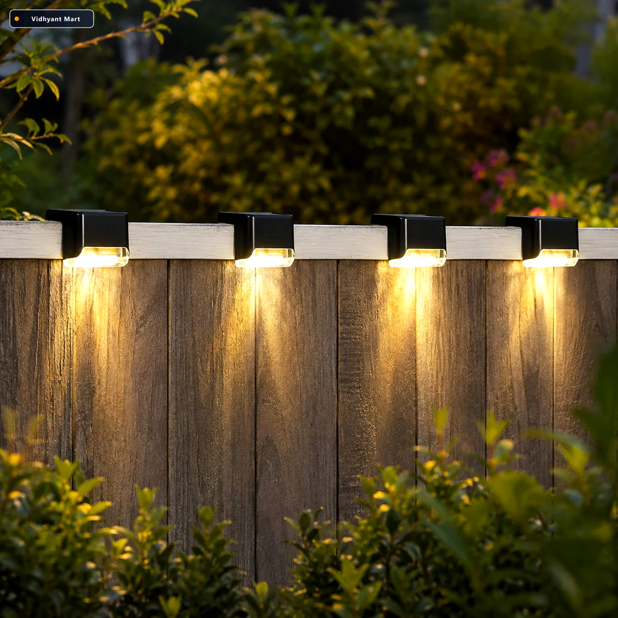 Vidhyant Mart Solar Stair Lights Waterproof Auto Onoff Garden Ve 1