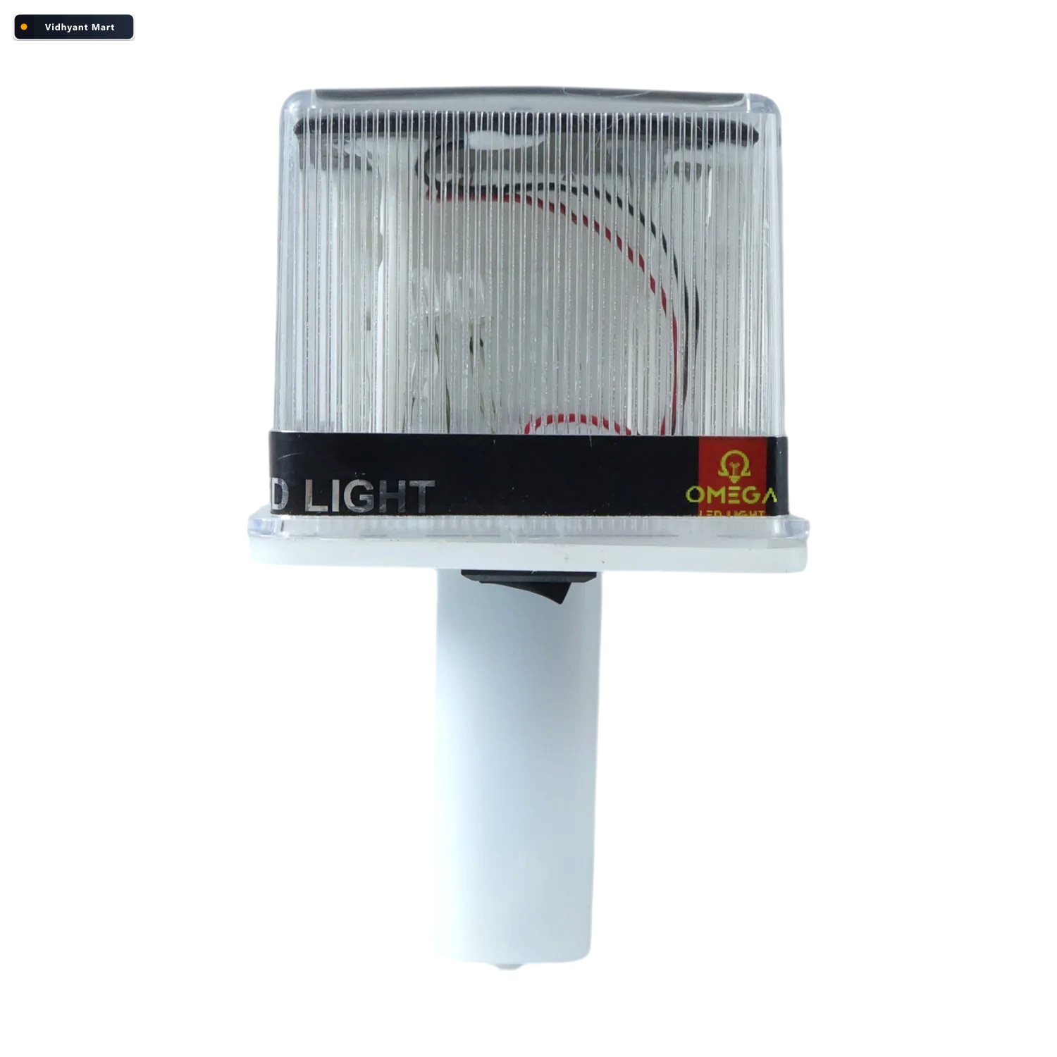 Vidhyant Mart Solar Warning Light Bright Eco Friendly Outdoor Sa 3
