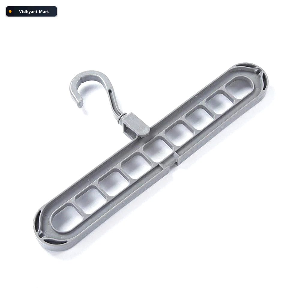 Vidhyant Mart Space Saving Hanger 9 Hole Wardrobe Organizer Orga 4