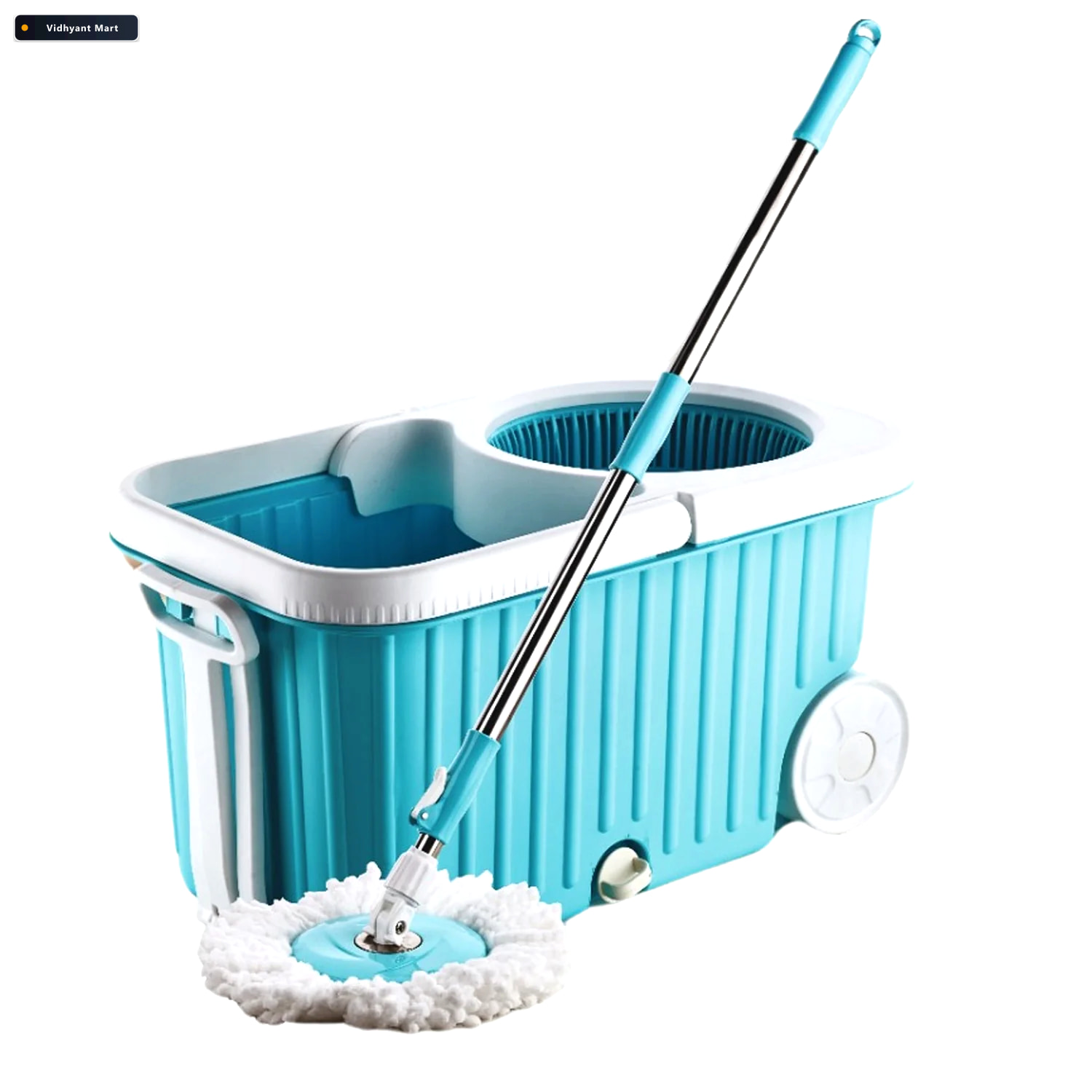 Vidhyant Mart Spin Mop 360 Rotating Stainless Steel Spinner For 4