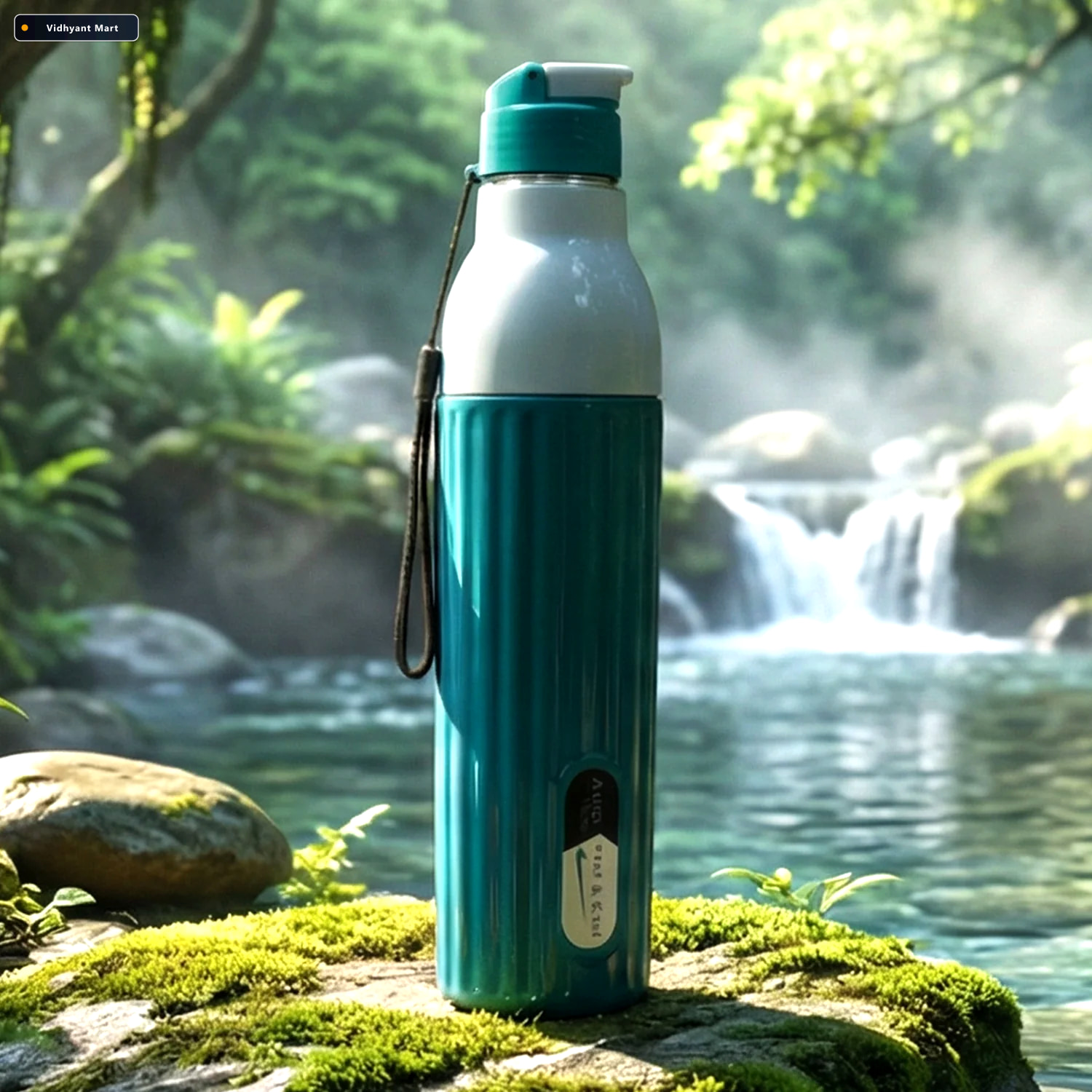 Vidhyant Mart Sports Sipper Water Bottle 1000ml Leakproof With C 4