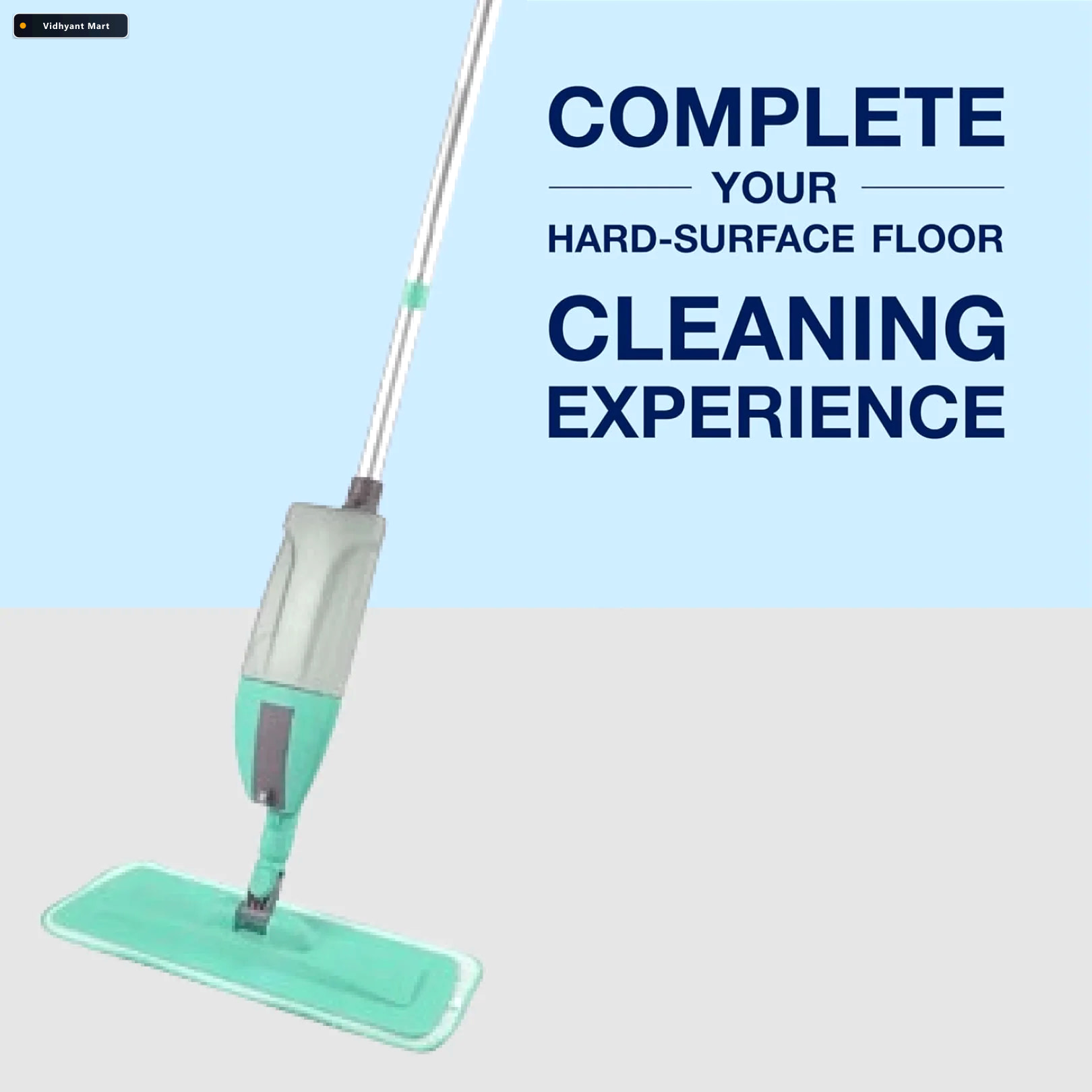 Vidhyant Mart Spray Mop 360 Rotating Head Washable Pad Velvet Wi 2