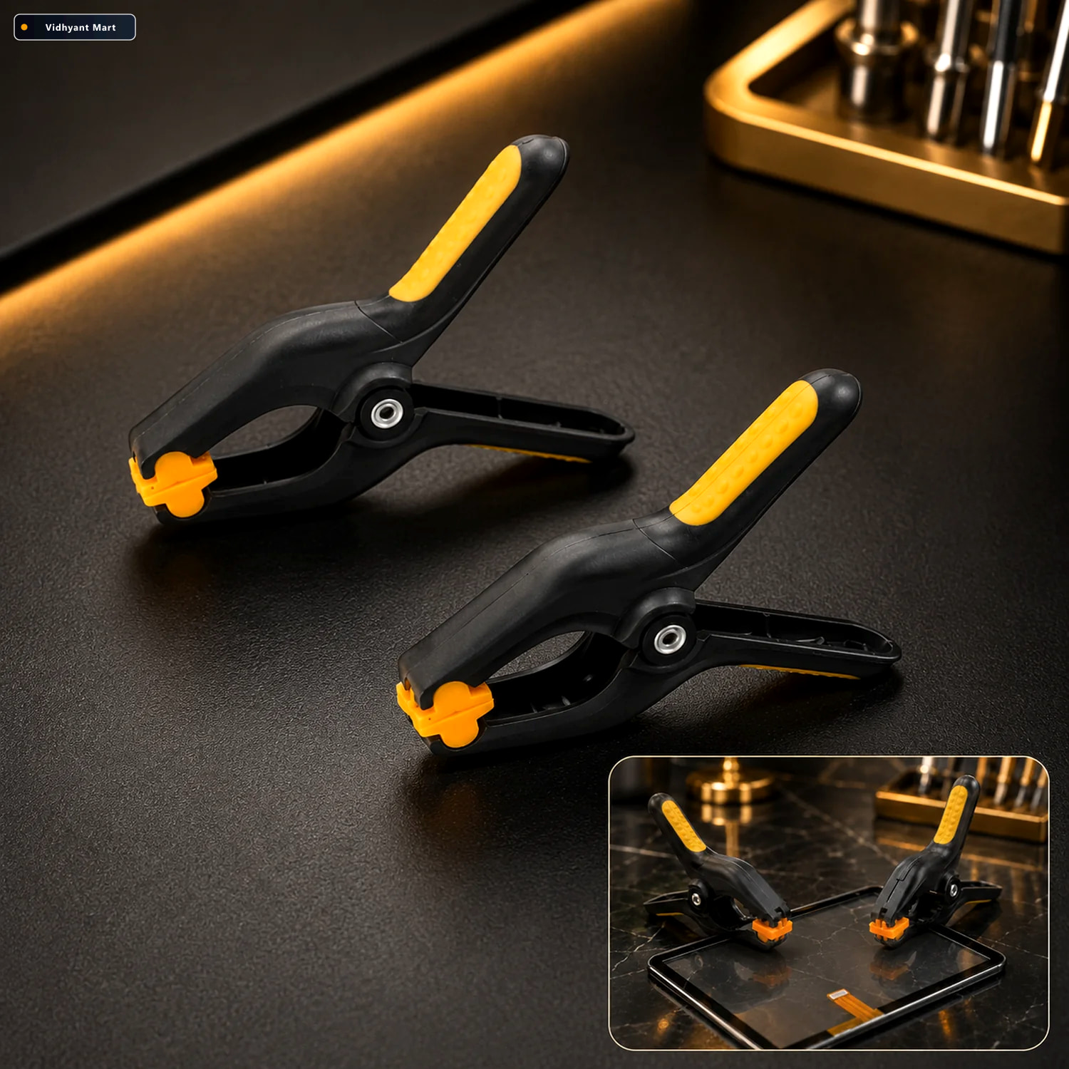 Vidhyant Mart Spring Clamps For Screen Repair 3 Inch Heavy Duty 1