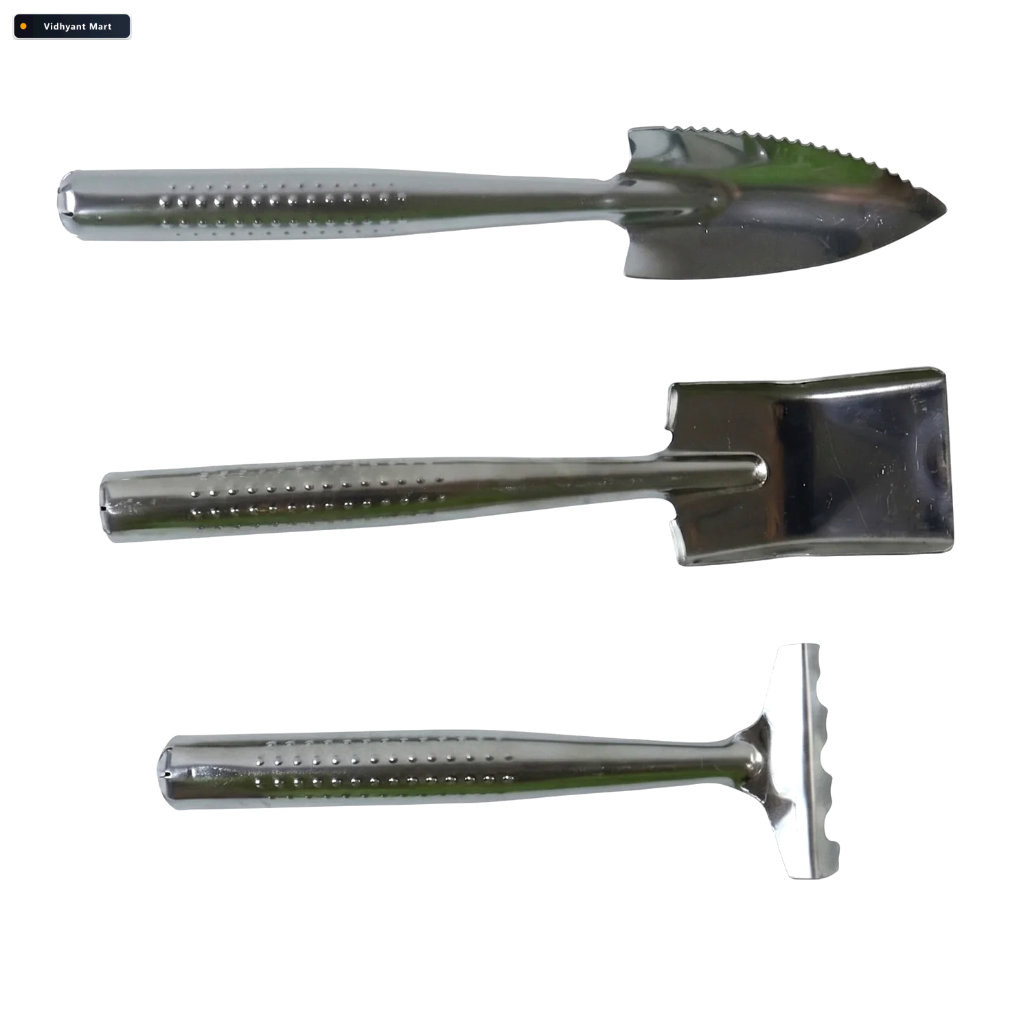 Vidhyant Mart Stainless Steel 3 In 1 Garden Hand Tool Set Spade 4