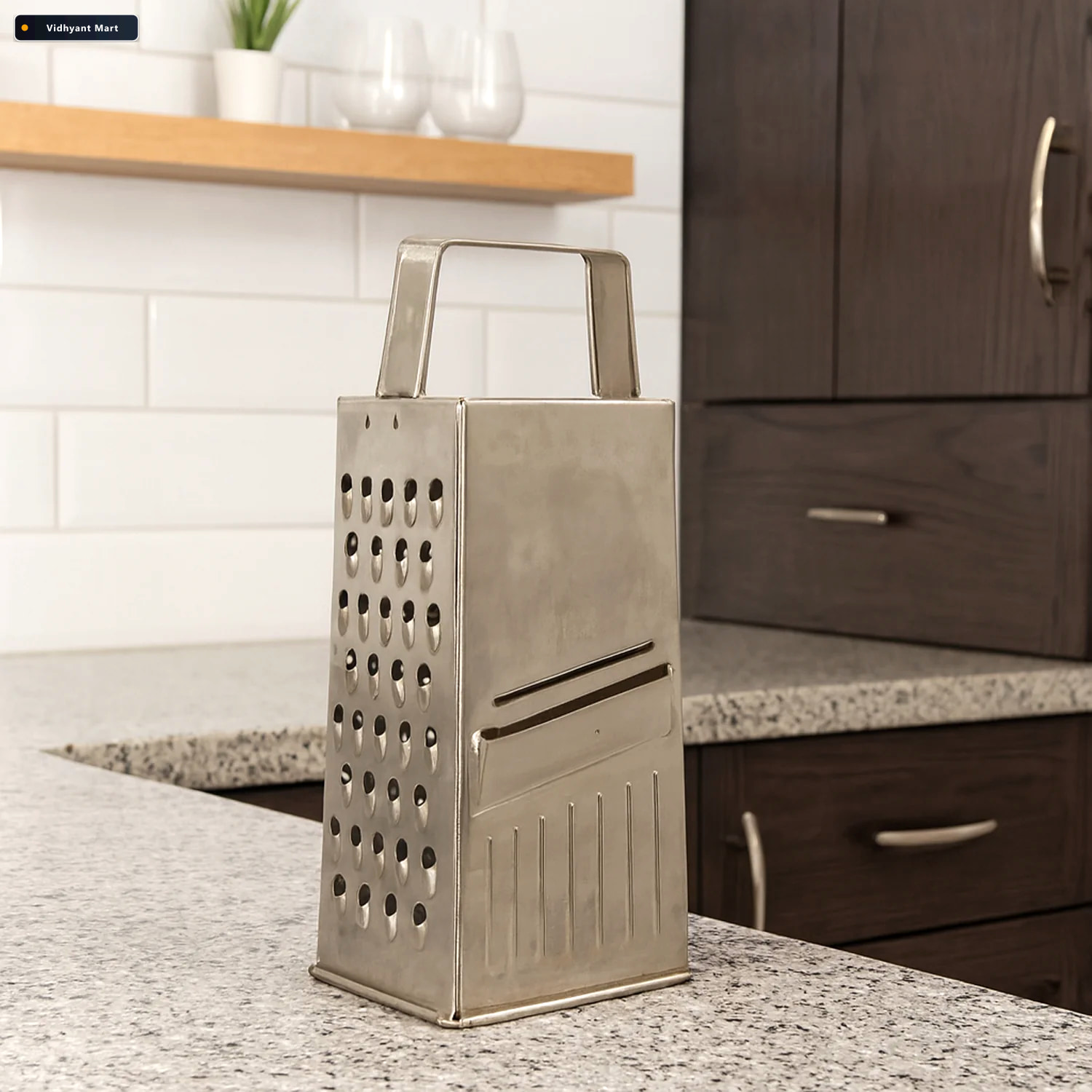 Vidhyant Mart Stainless Steel 5 In 1 Grater And Slicer Durable K 2