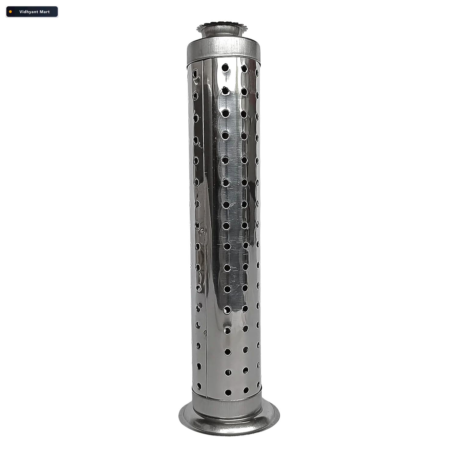 Vidhyant Mart Stainless Steel Agarbatti Stand Safe Ash Catcher F 4