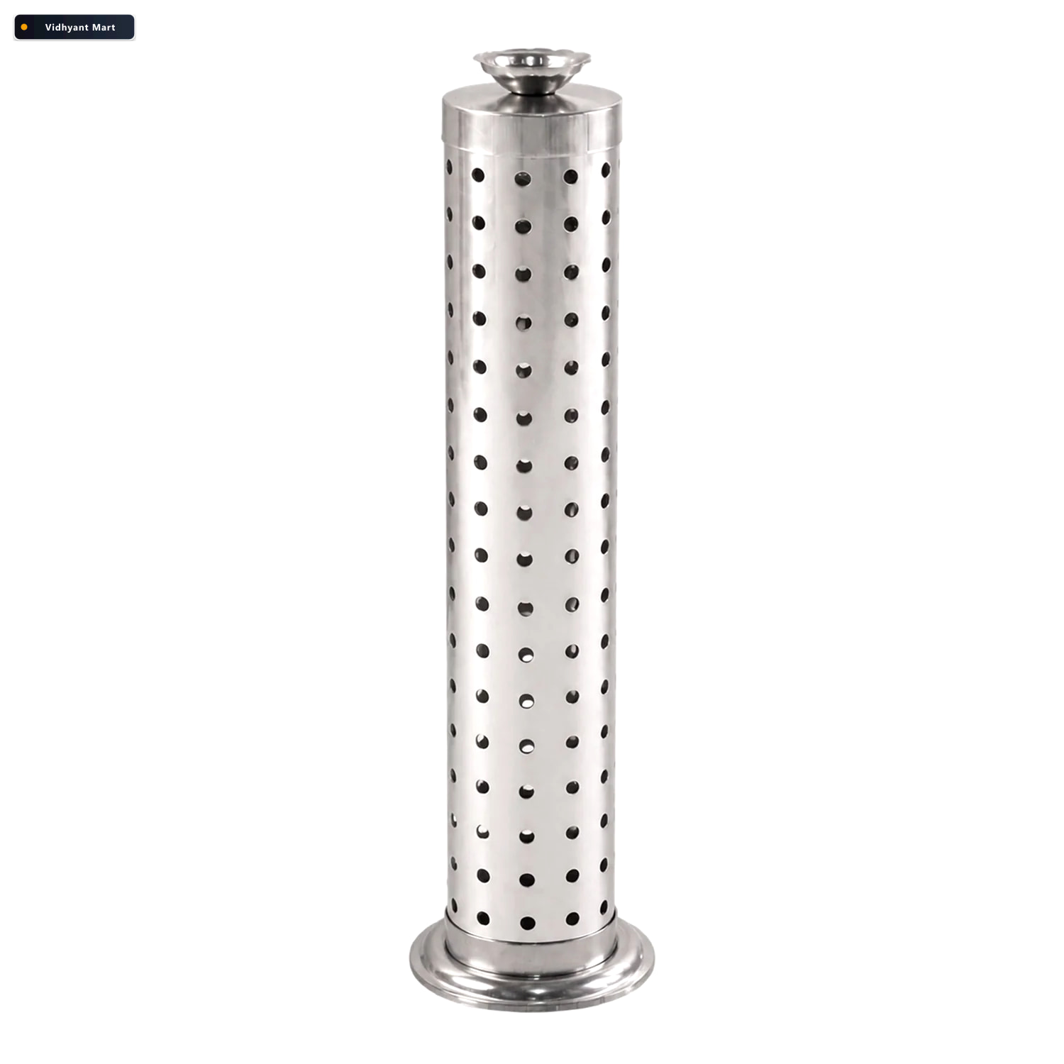 Vidhyant Mart Stainless Steel Covered Agarbatti Incense Stick Ho 4