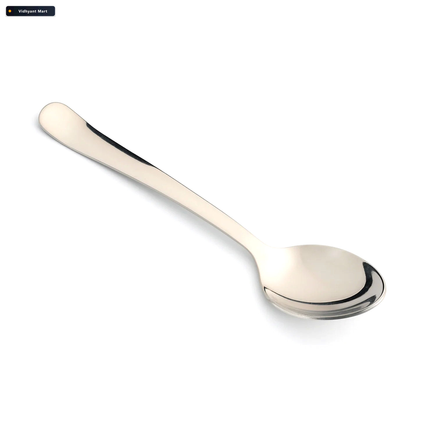 Vidhyant Mart Stainless Steel Dining Spoon Ergonomic Mirror Fini 4