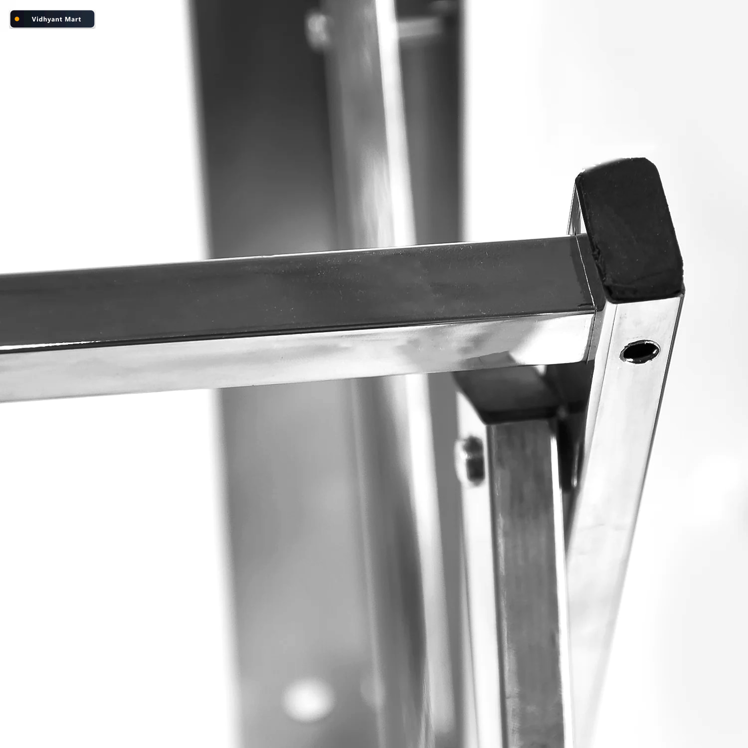 Vidhyant Mart Stainless Steel Folding Clothes Drying Rack Space 3