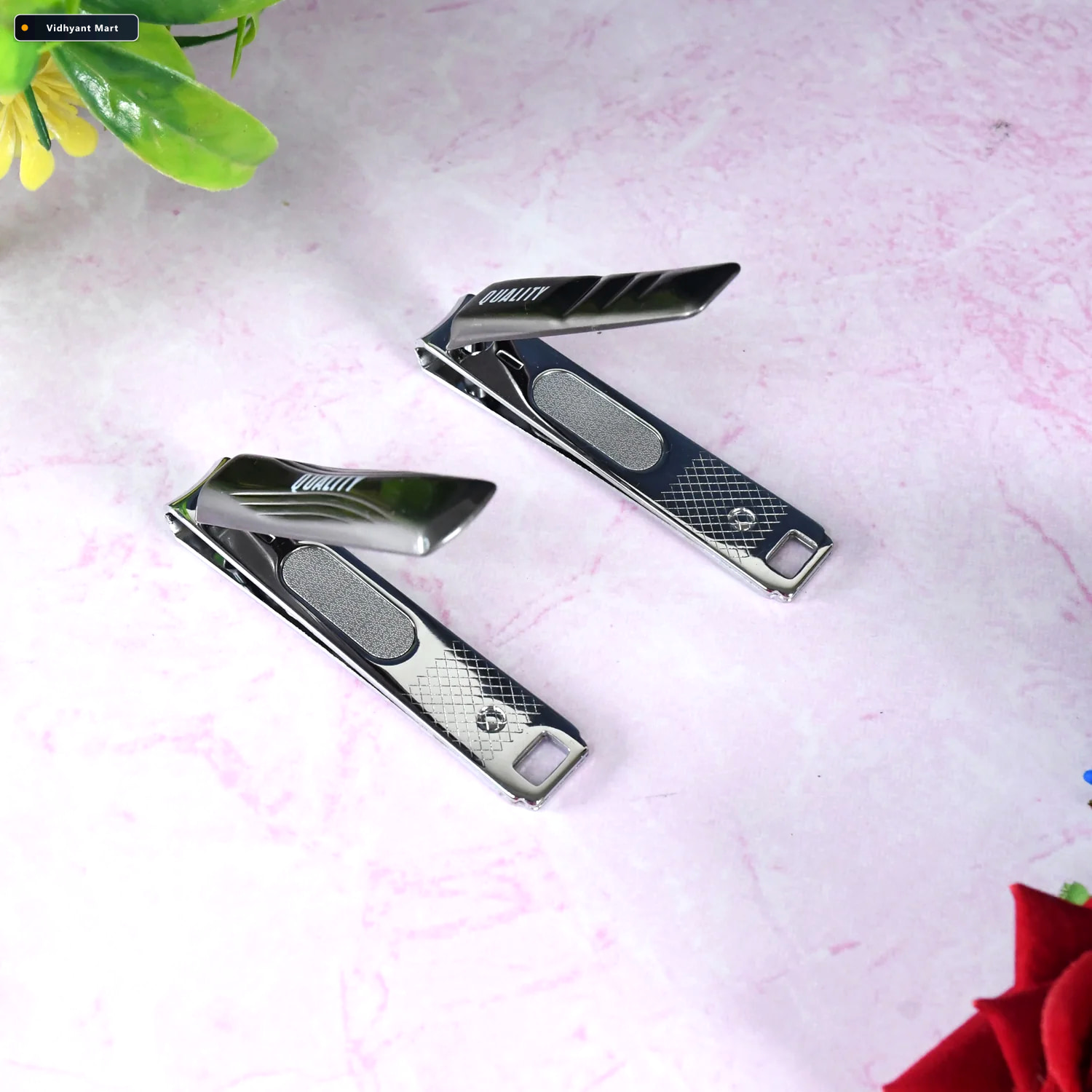 Vidhyant Mart Stainless Steel Folding Large Nail Clippers Durabl 2