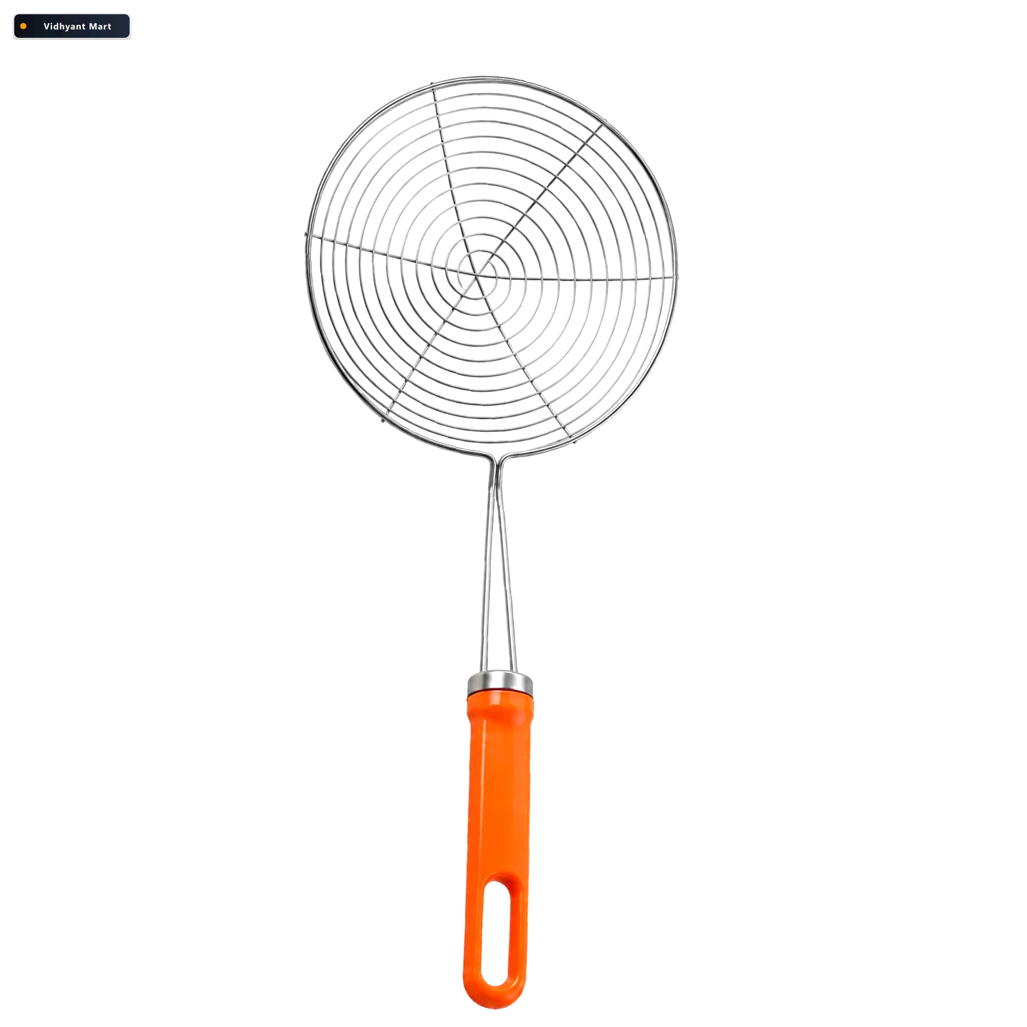 Vidhyant Mart Stainless Steel Frying Strainer Spoon For Puri And 4