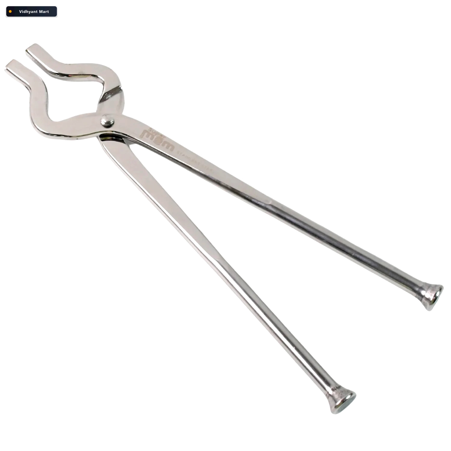 Vidhyant Mart Stainless Steel Full Round Kitchen Pincer Heavy Du 3