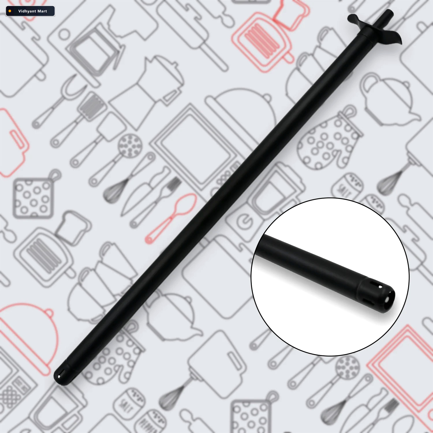 Vidhyant Mart Stainless Steel Gas Lighter 46cm Long Spark Cookau 2