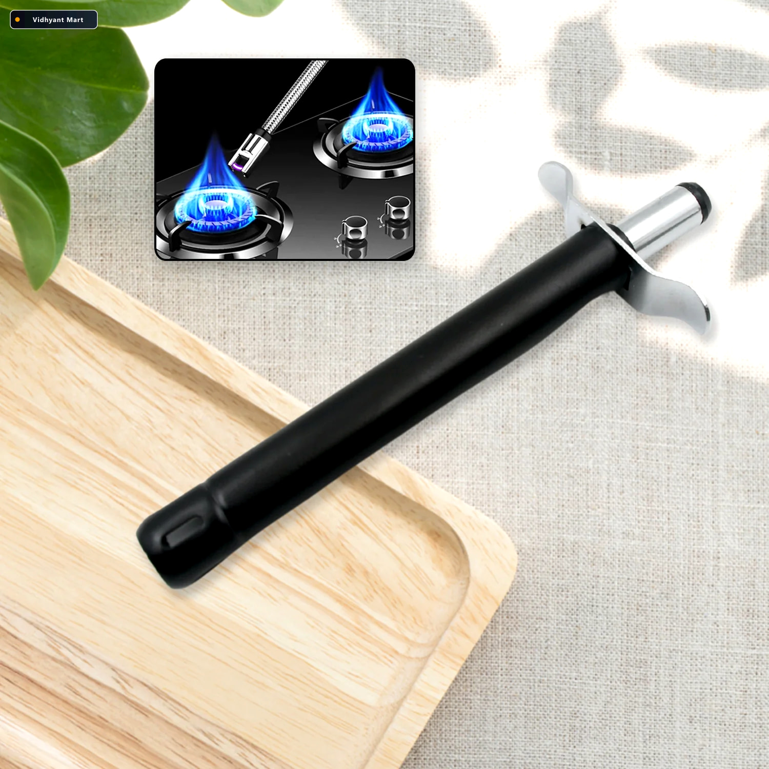 Vidhyant Mart Stainless Steel Gas Lighter Unbreakable Rustproof 3
