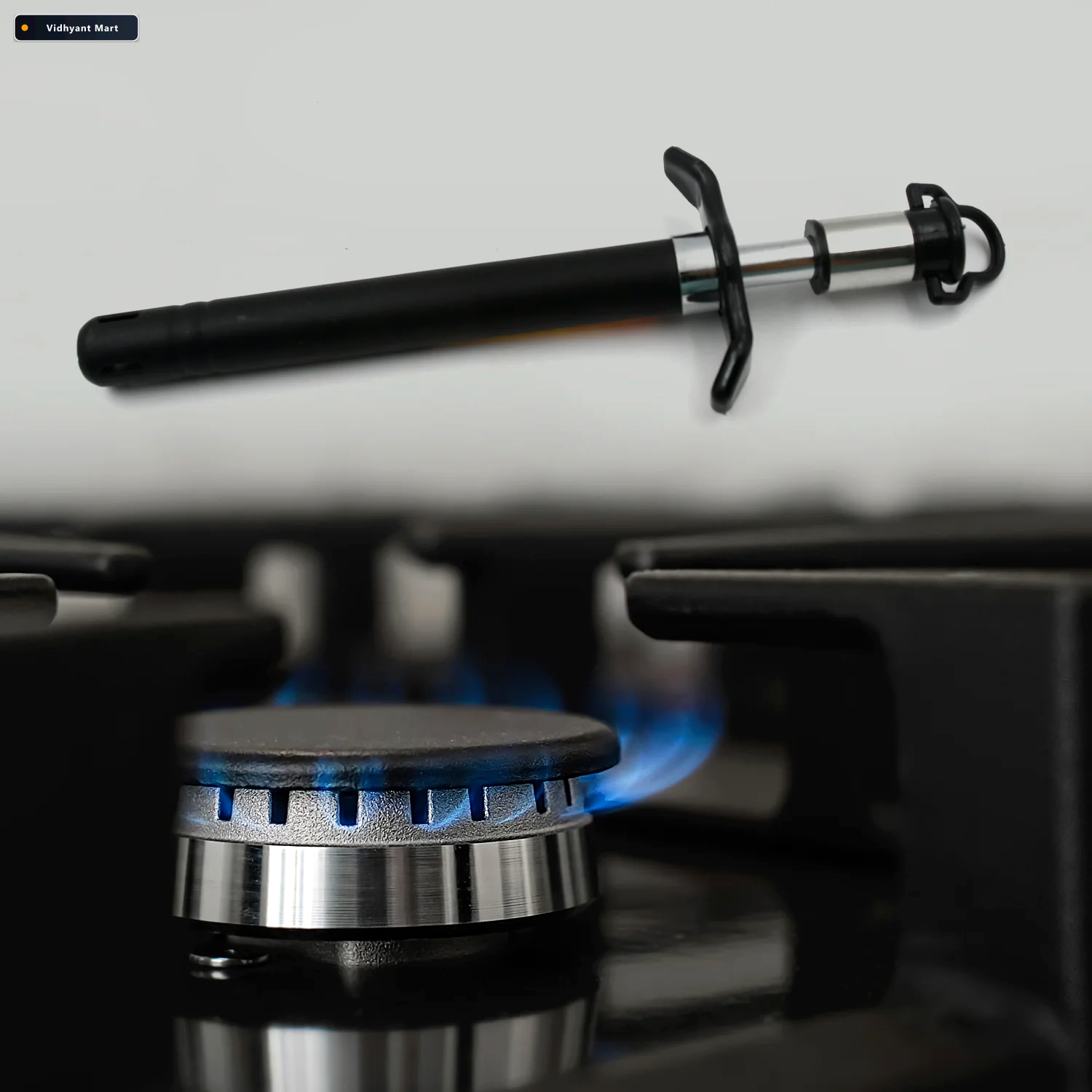 Vidhyant Mart Stainless Steel Kitchen Gas Lighter Durable Safe C 1