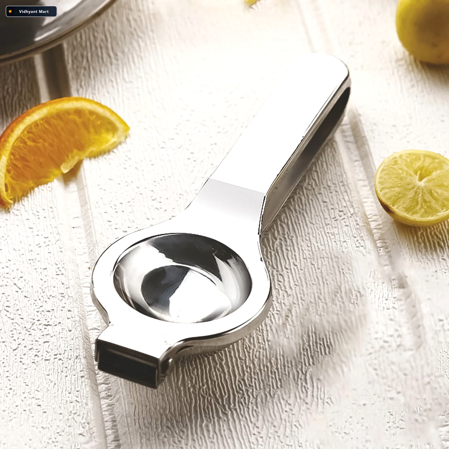 Vidhyant Mart Stainless Steel Lemon Press Heavy Duty Juicer With 2