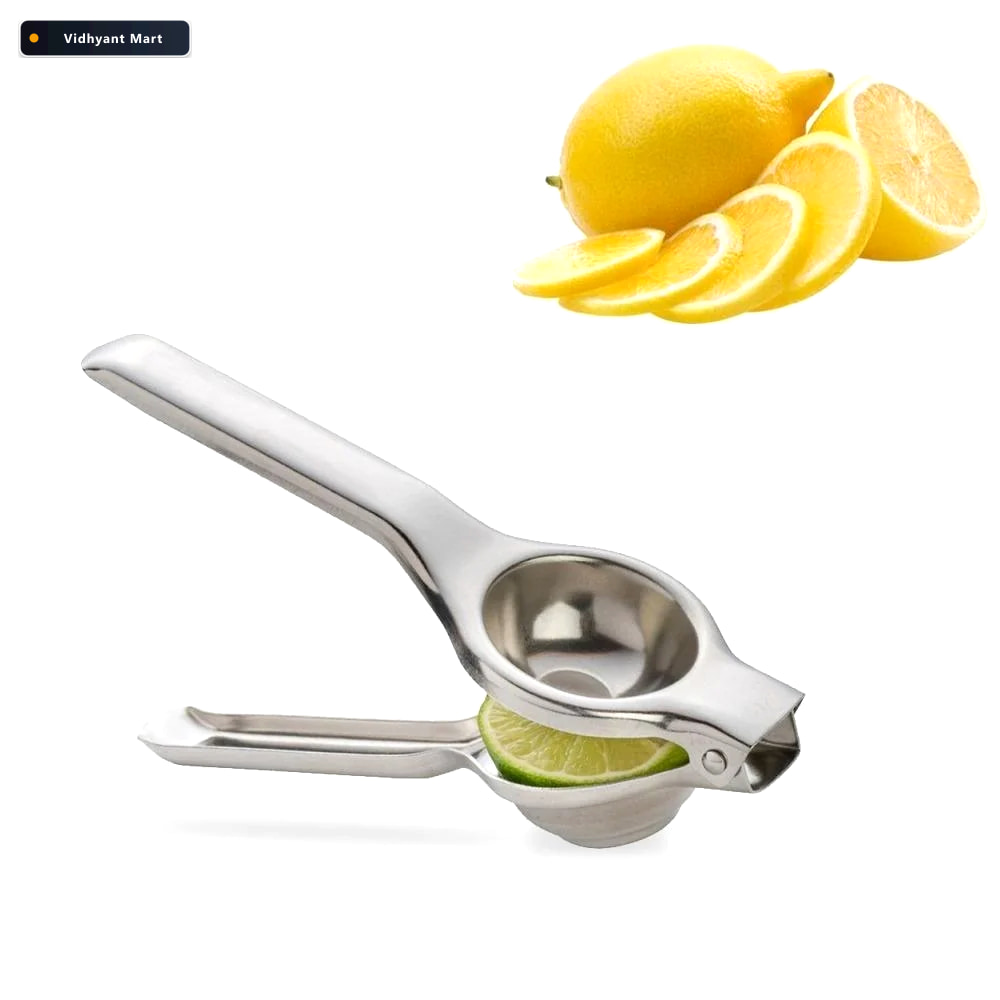 Vidhyant Mart Stainless Steel Lemon Squeezer Durable Handheld Ju 2