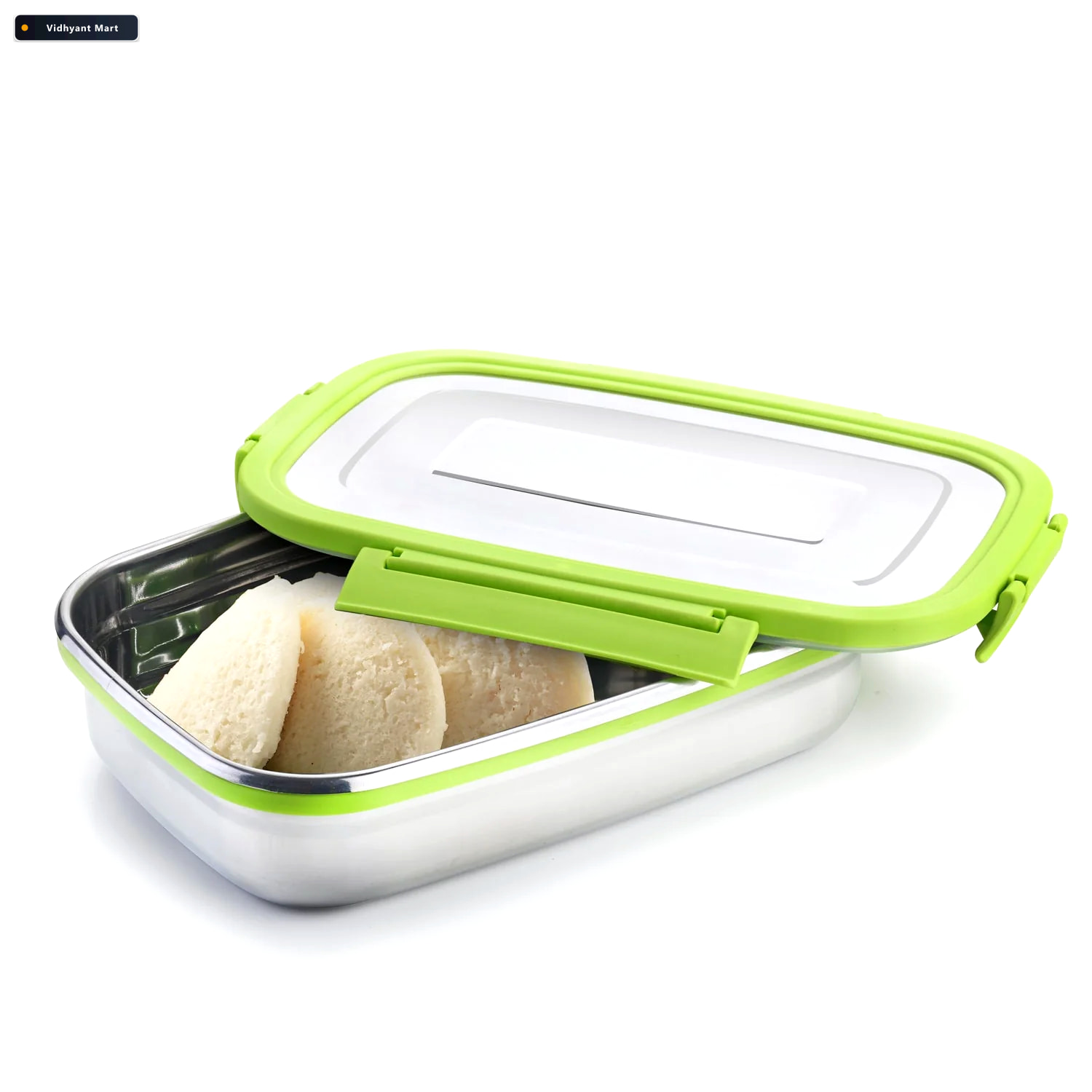 Vidhyant Mart Stainless Steel Lunch Pack Leakproof Compact Ganes 3