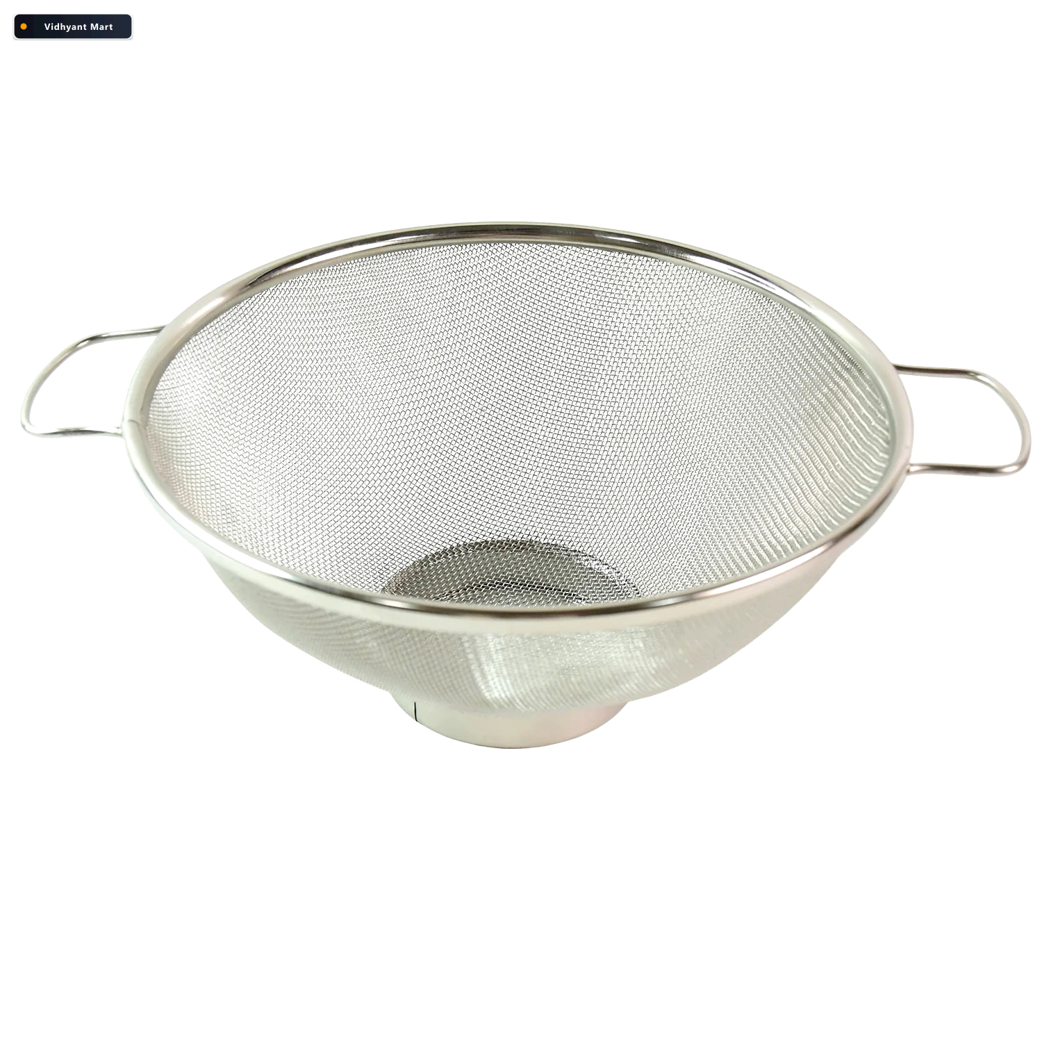 Vidhyant Mart Stainless Steel Mesh Colander Durable Kitchen Stra 4