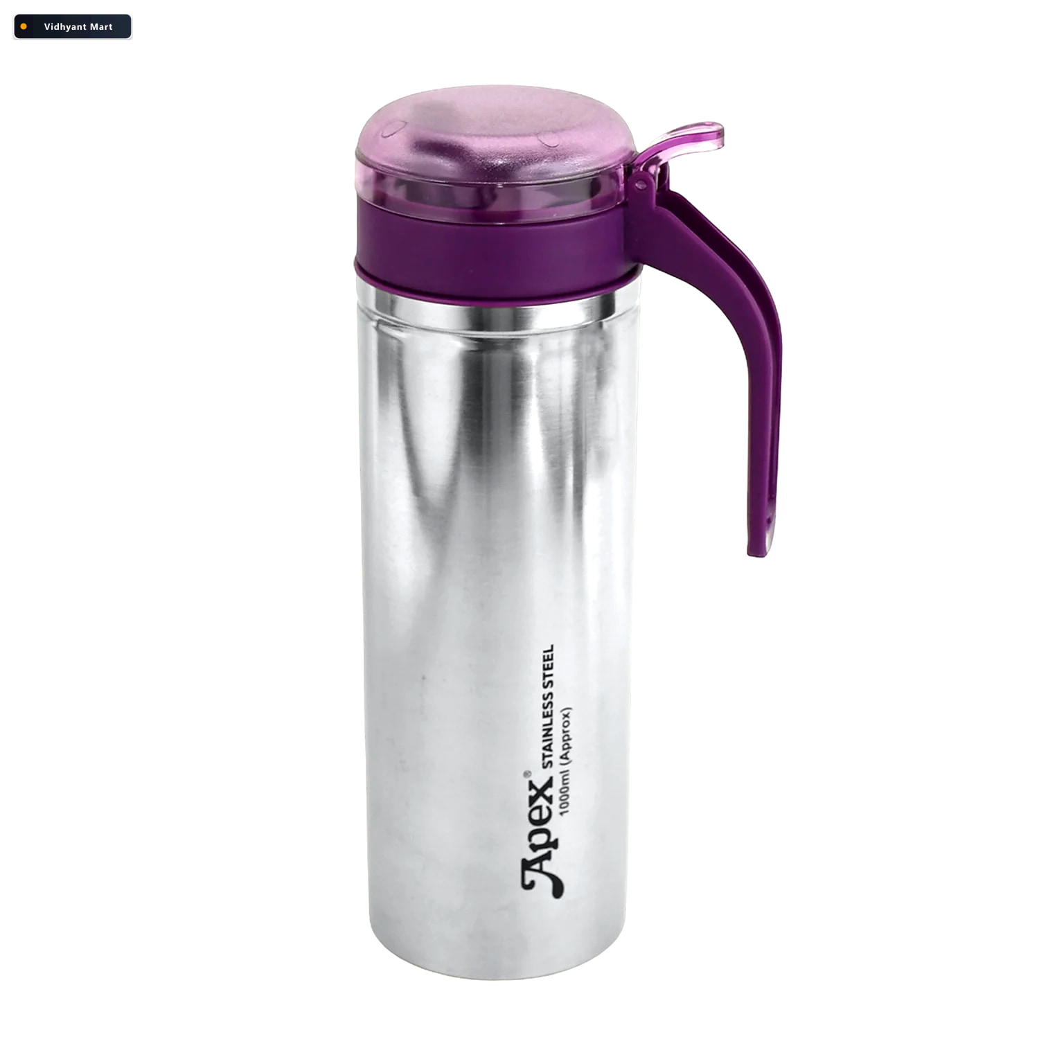 Vidhyant Mart Stainless Steel Oil Pourer 1000ml Durable Kitchen 4