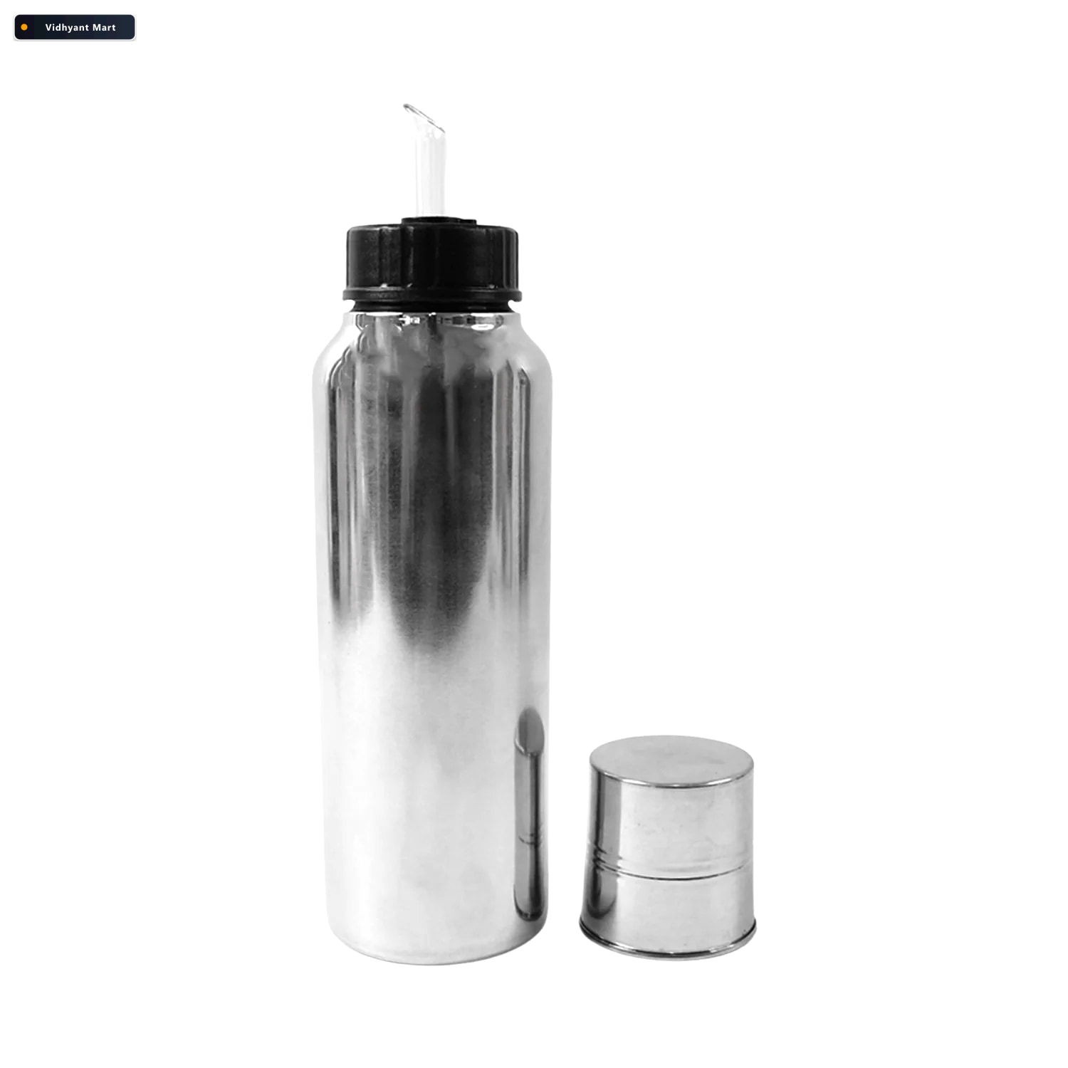 Vidhyant Mart Stainless Steel Oil Pourer 750ml Leak Proof Durabl 4