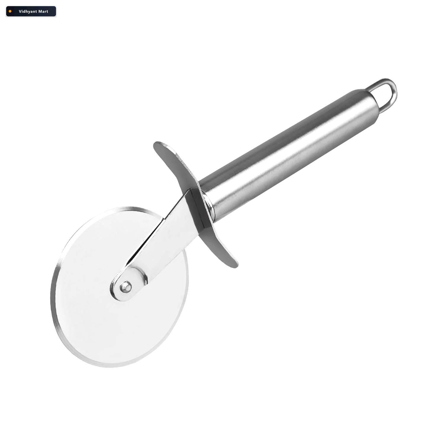 Vidhyant Mart Stainless Steel Pizza Cutter Multi Use Slicer Quic 3