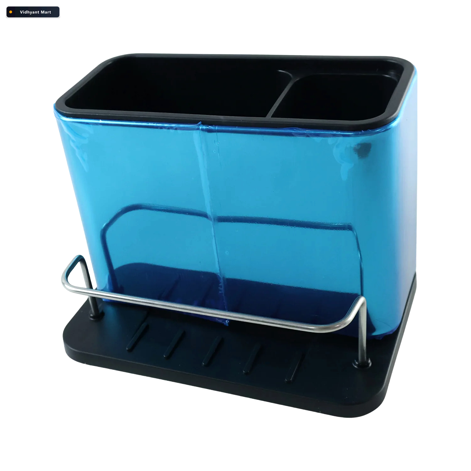 Vidhyant Mart Stainless Steel Sink Caddy Organizer Rack Holder K 4