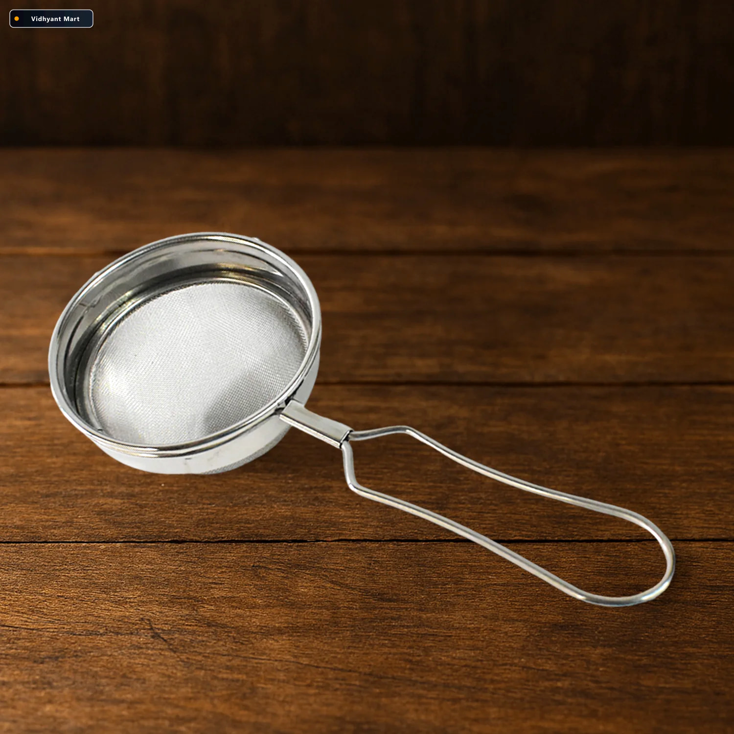 Vidhyant Mart Stainless Steel Tea Strainer Durable Fine Mesh Fil 3